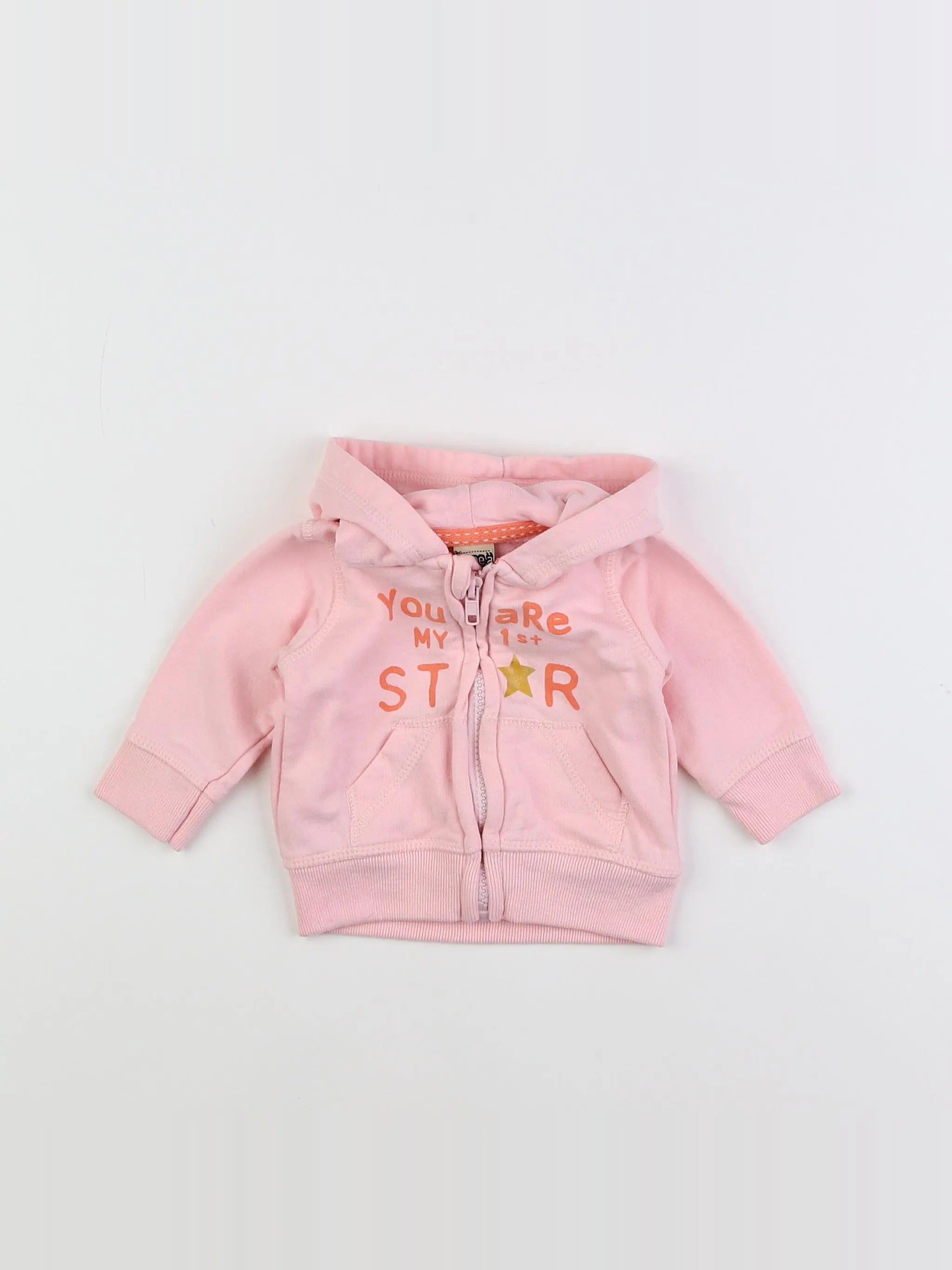 Tape à l'oeil - sweat rose - 3 mois