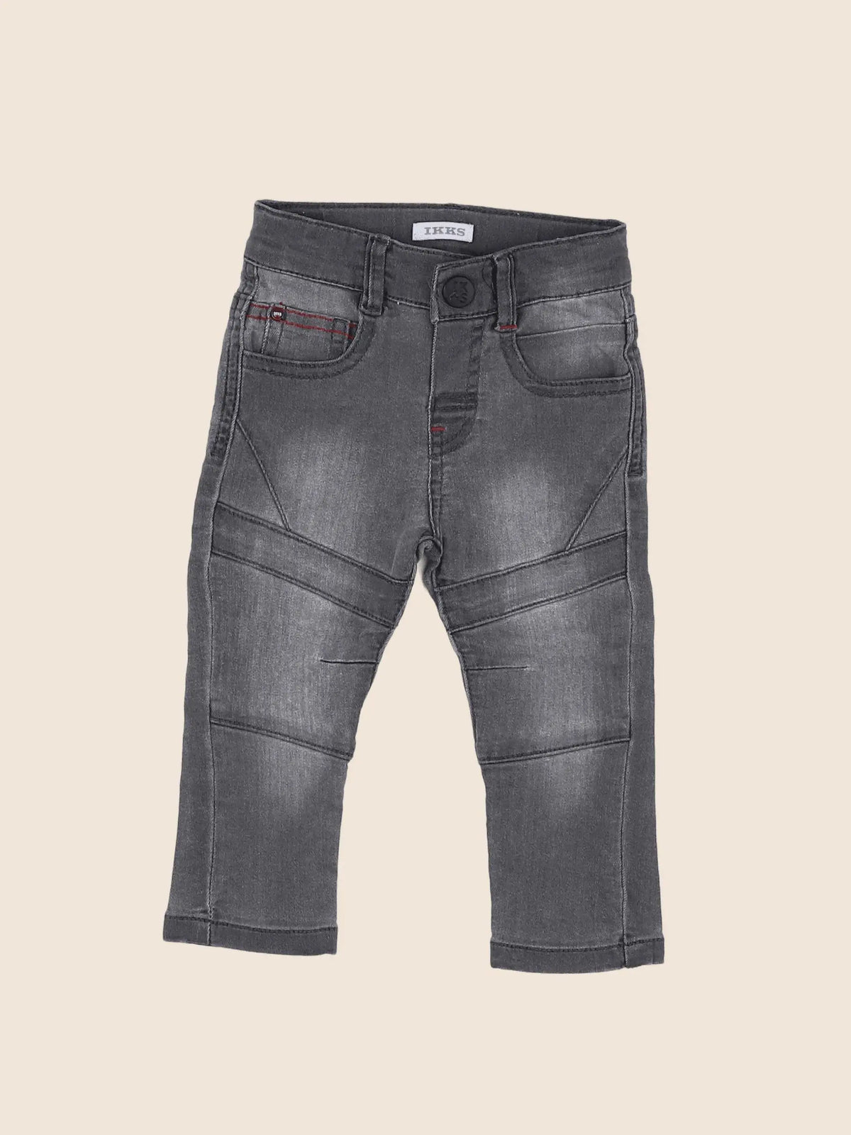 IKKS - jean gris - 6 mois