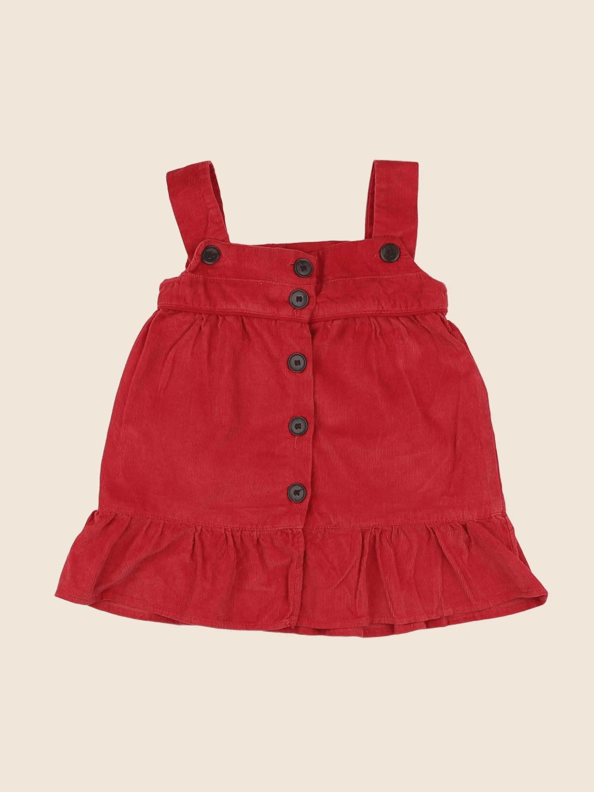 Neck & Neck - robe rouge - 12 mois