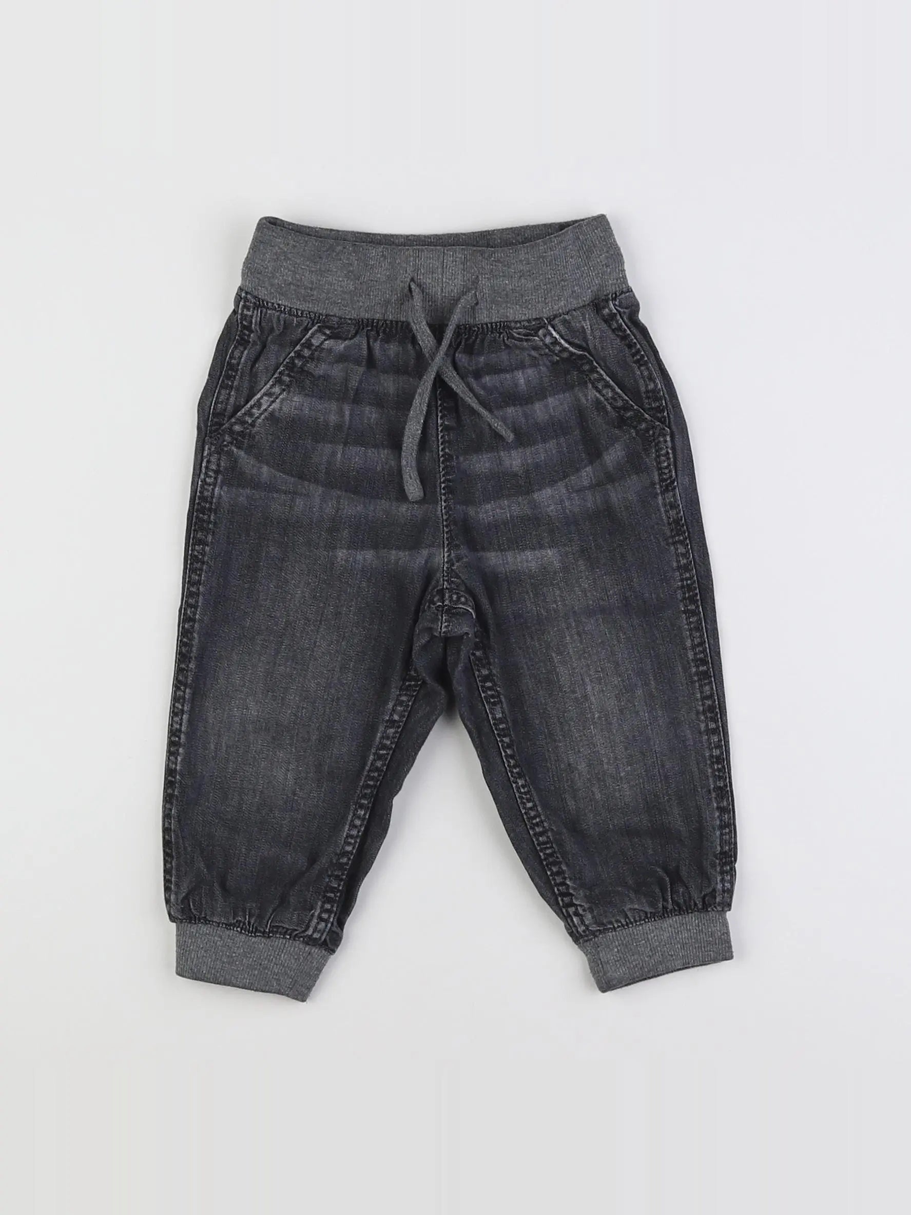 H&M - jean gris - 12 mois