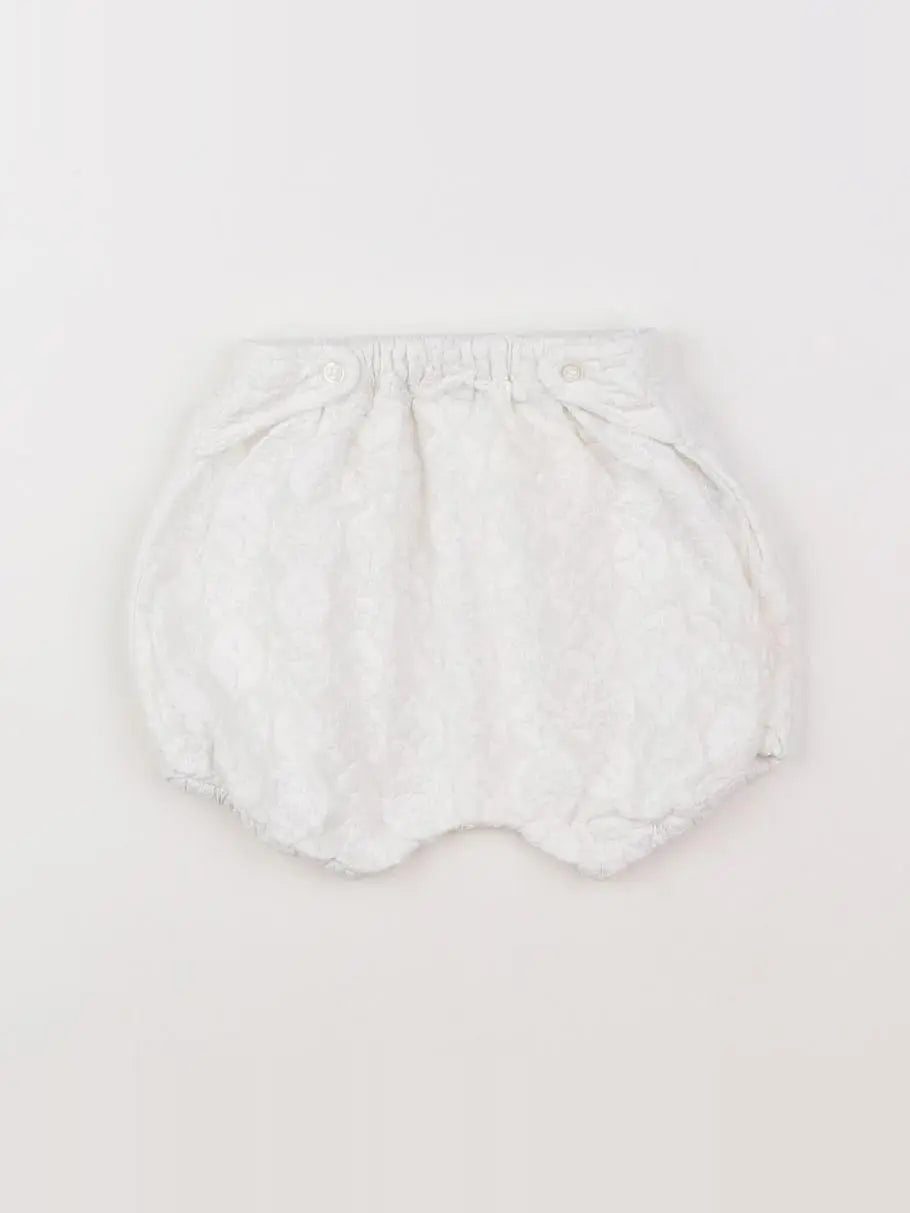 Boutchou - bloomer blanc - 3 mois