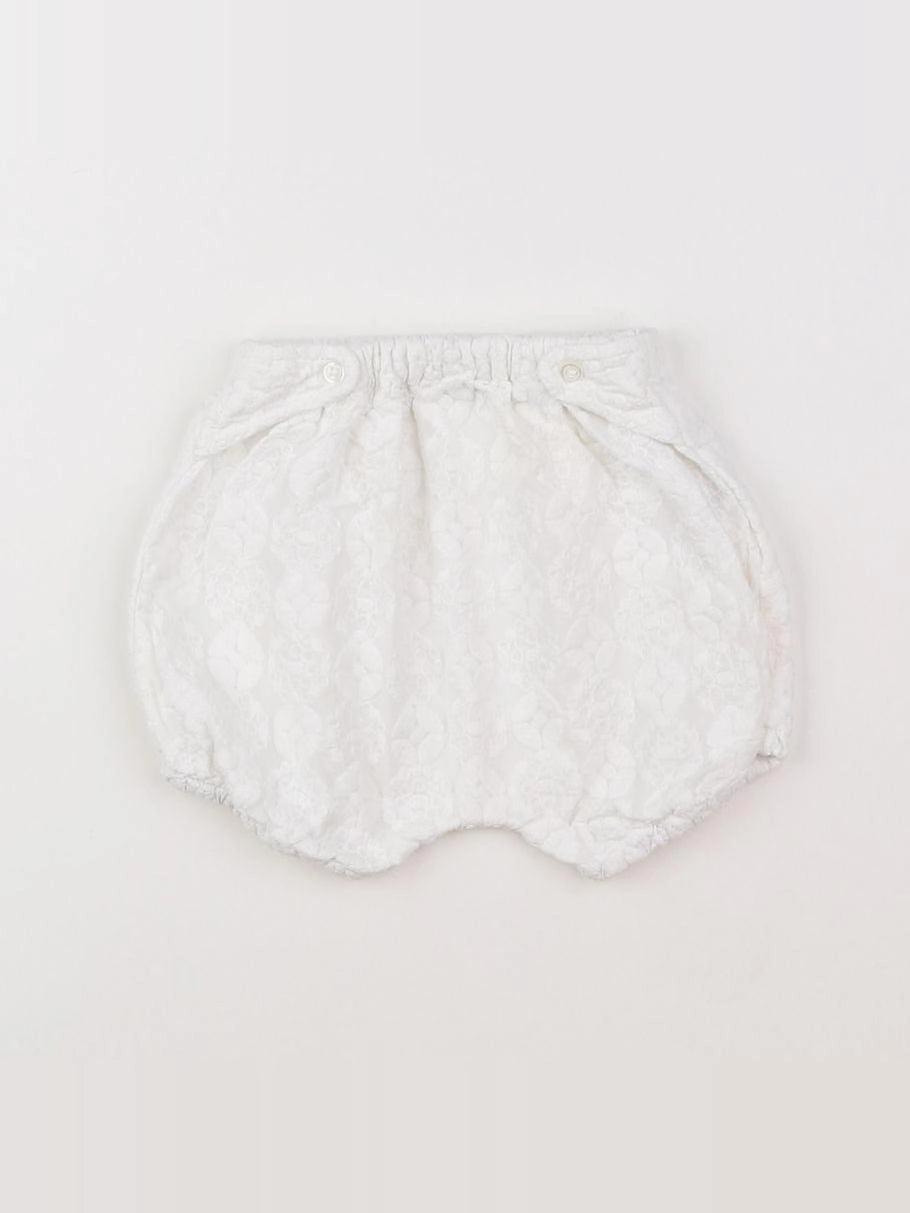 Boutchou - bloomer blanc - 3 mois