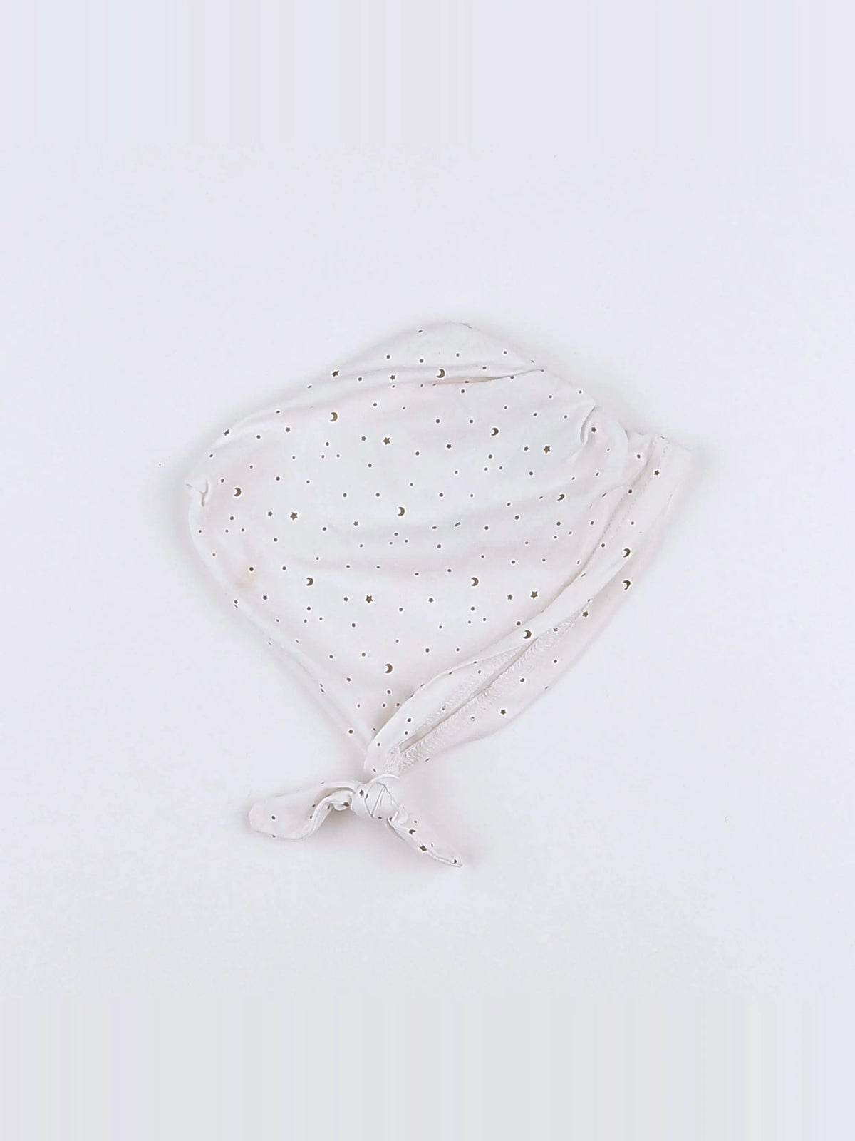 Vertbaudet - bonnet blanc - 12/18 mois