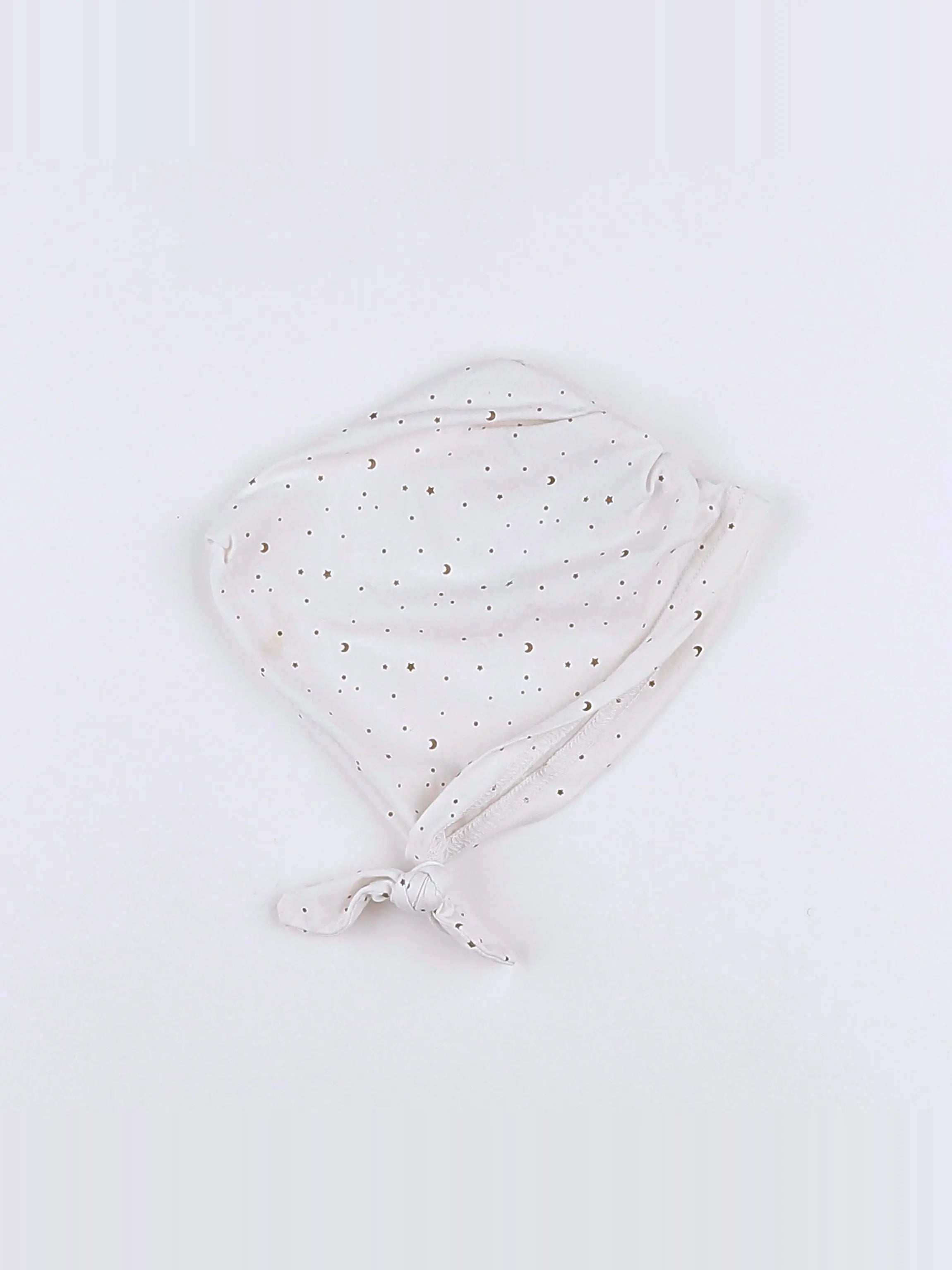 Vertbaudet - bonnet blanc - 12/18 mois