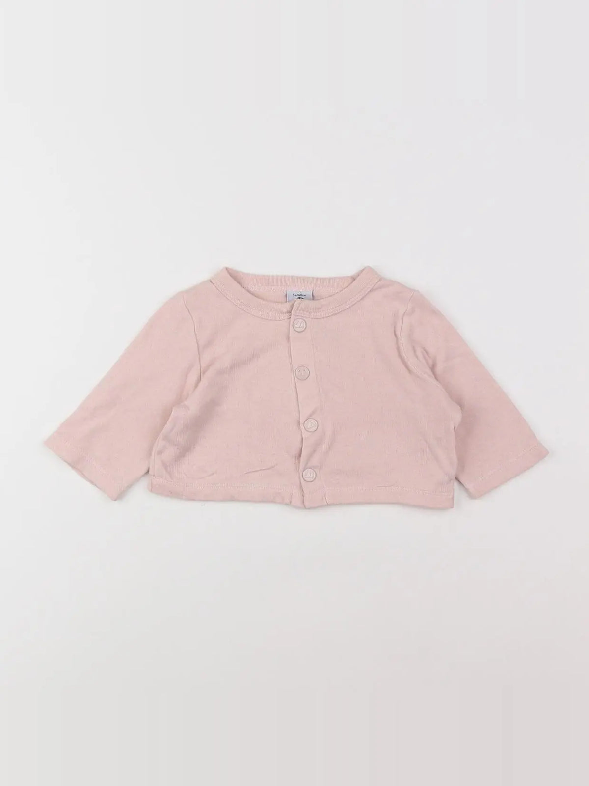 Petit Bateau - tee-shirt rose - 3 mois