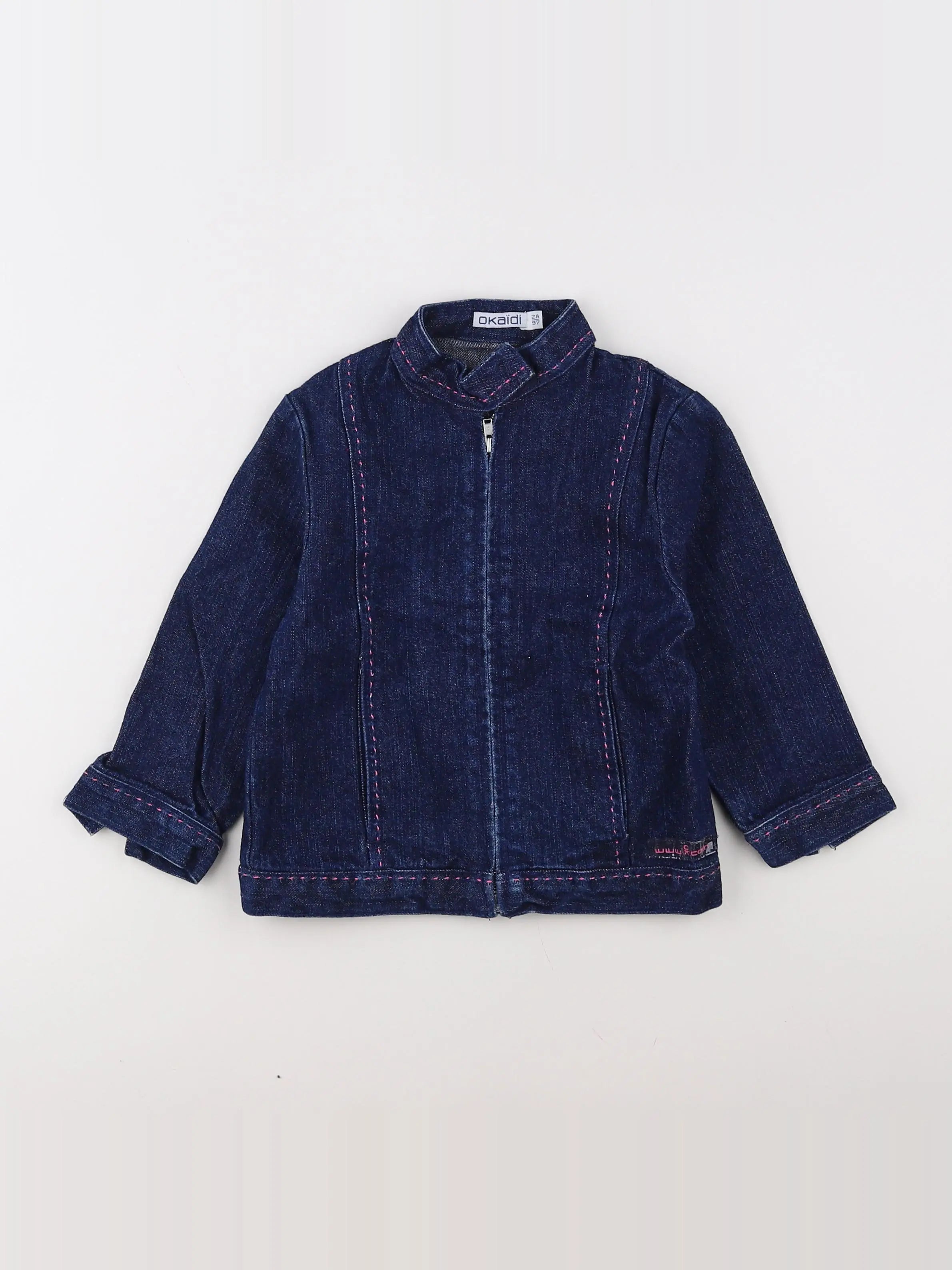 Okaidi - veste bleu - 2 ans