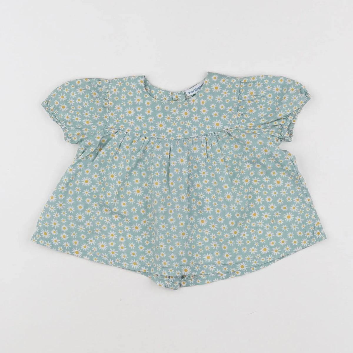 Vertbaudet - blouse bleu - 9 mois