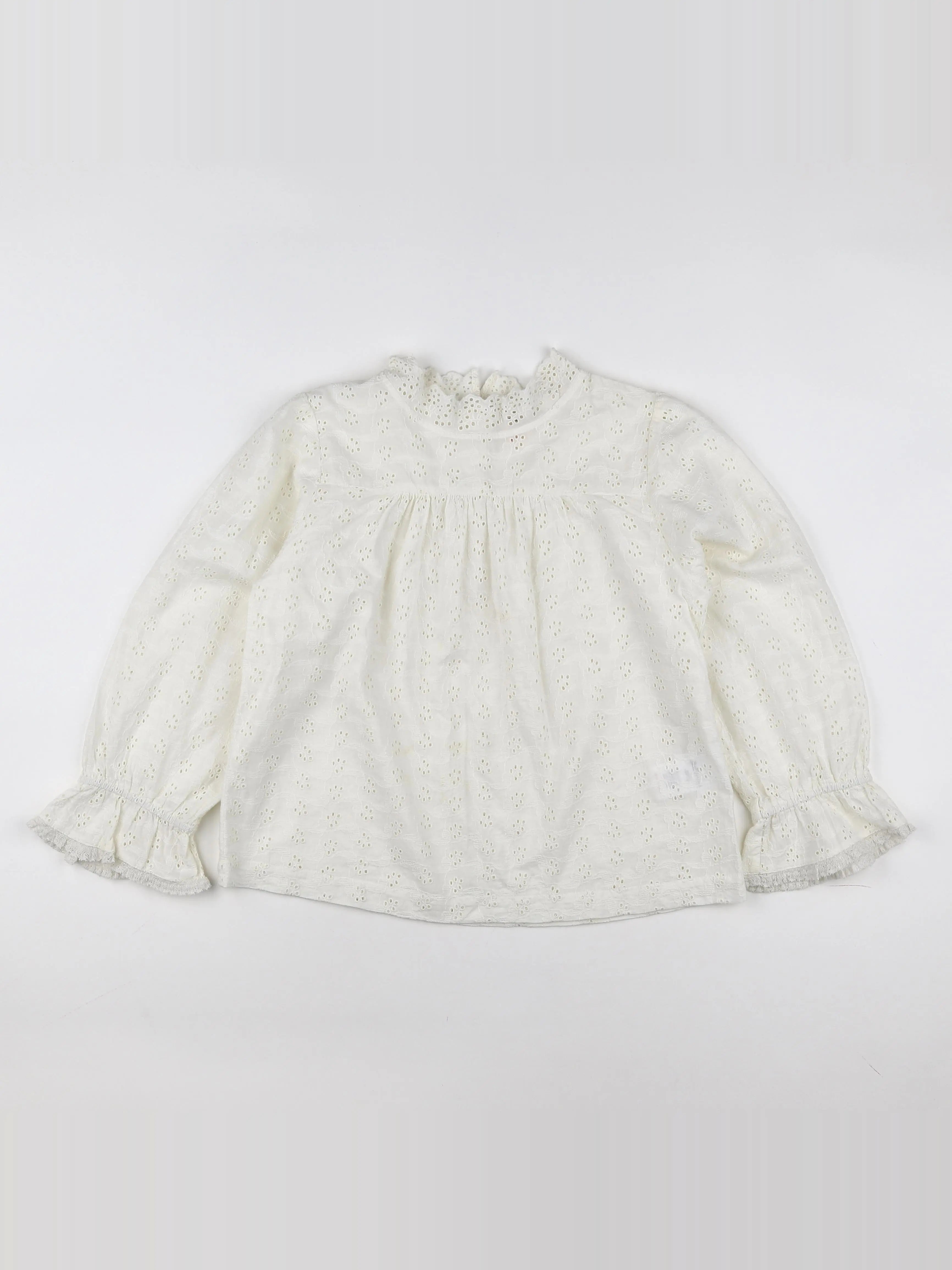 Bellerose - blouse beige - 12 ans