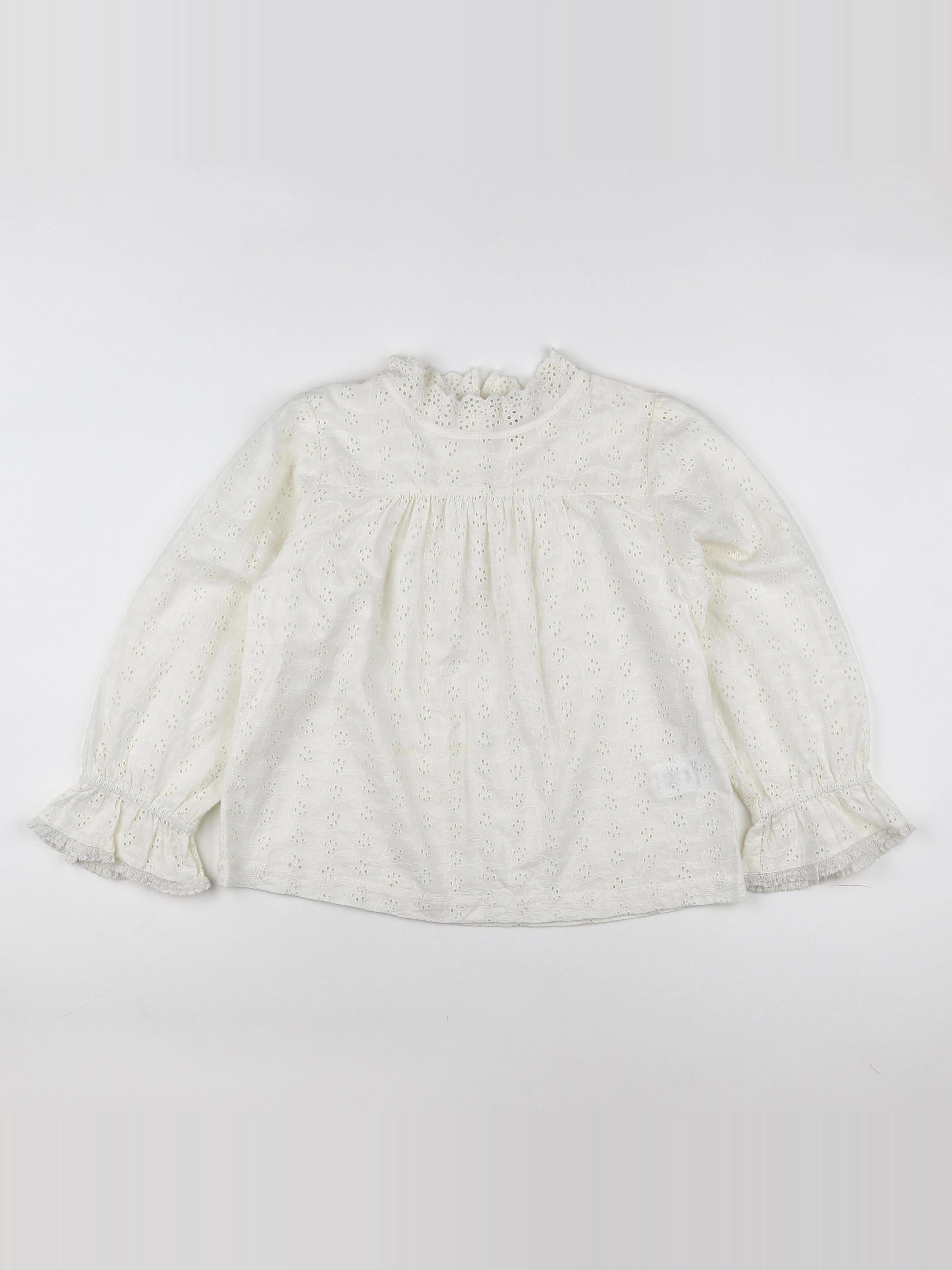 Bellerose - blouse beige - 12 ans