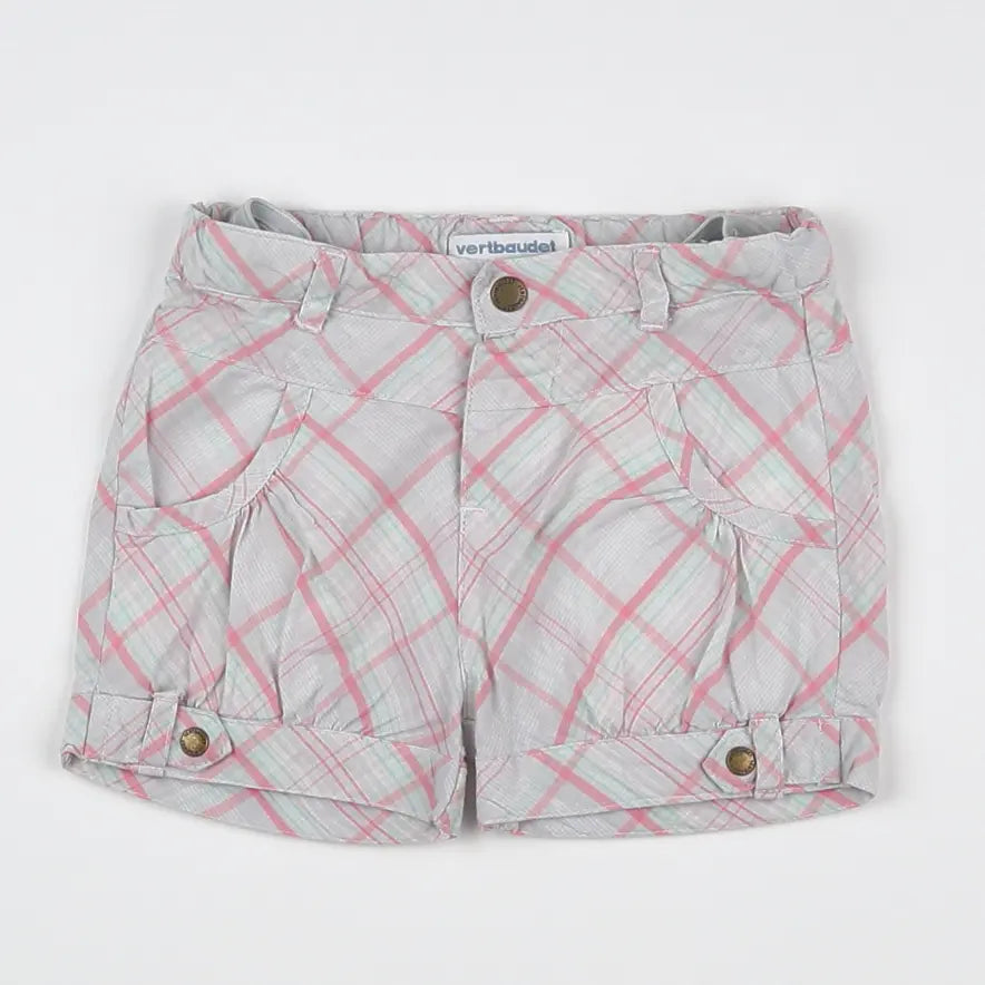 Vertbaudet - short multicolore - 18 mois