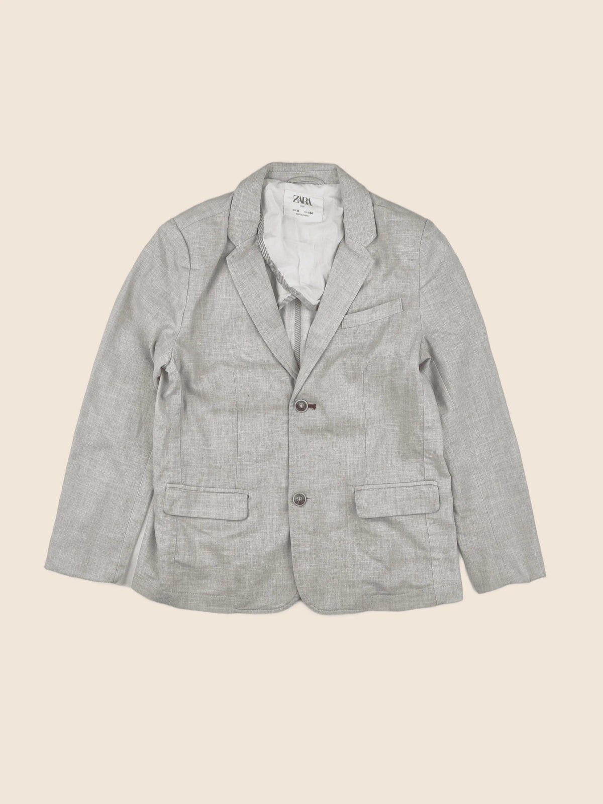 Zara - veste beige - 9 ans