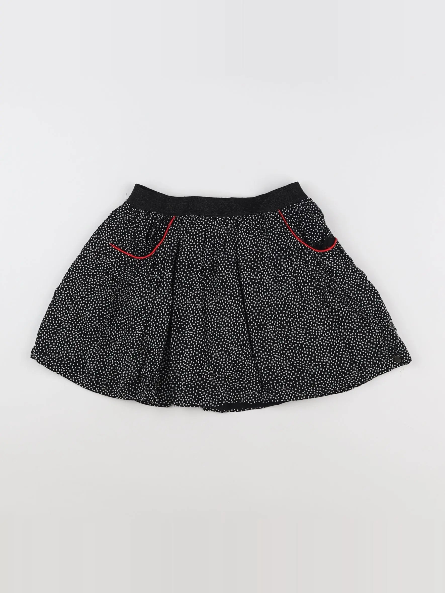 IKKS - jupe noir, blanc - 10 ans