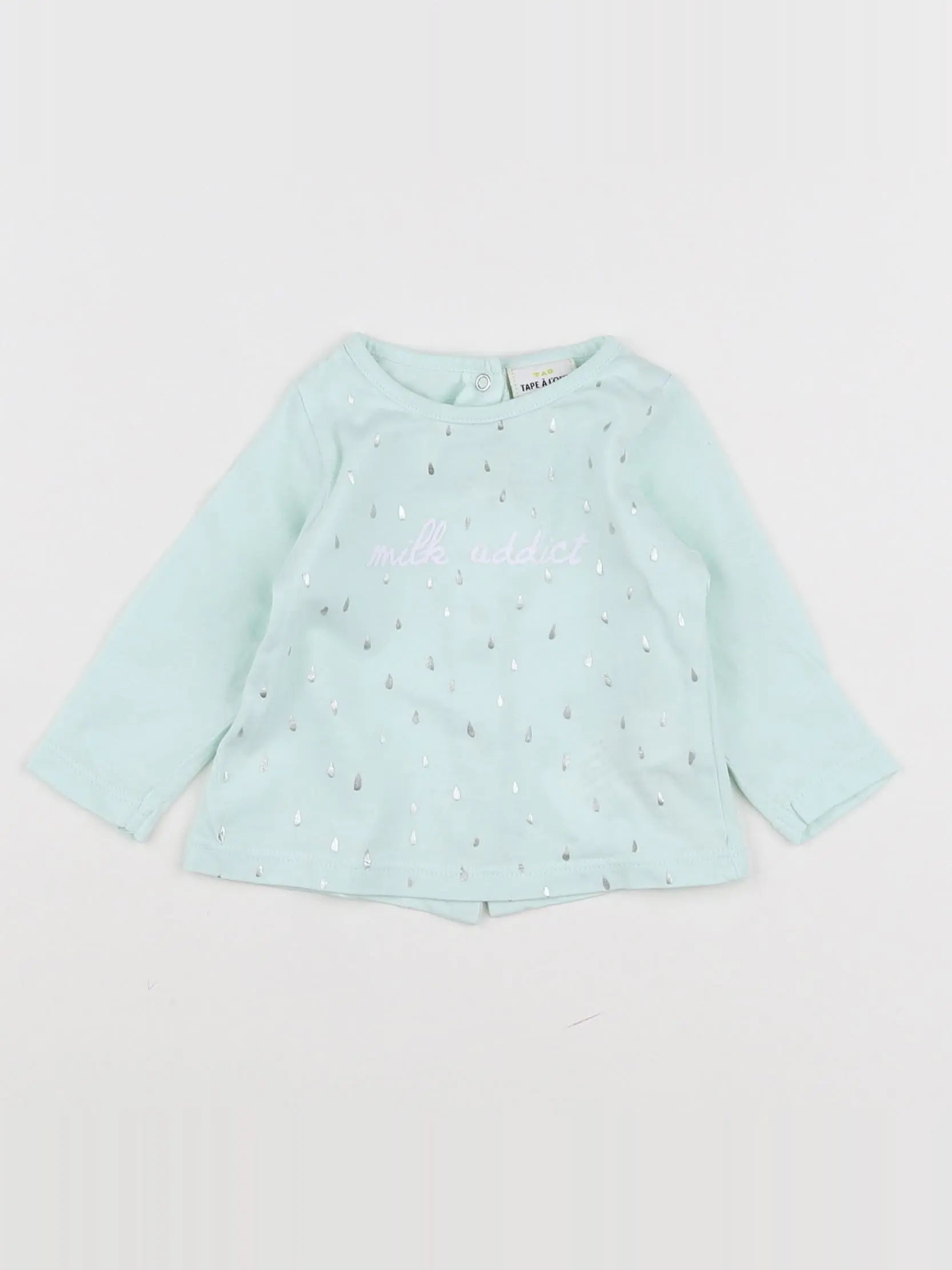 Tape à l'oeil - tee-shirt bleu - 3 mois