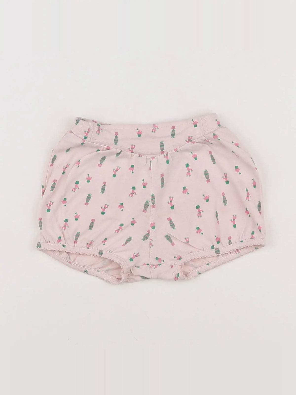 La Redoute - short rose - 9 mois