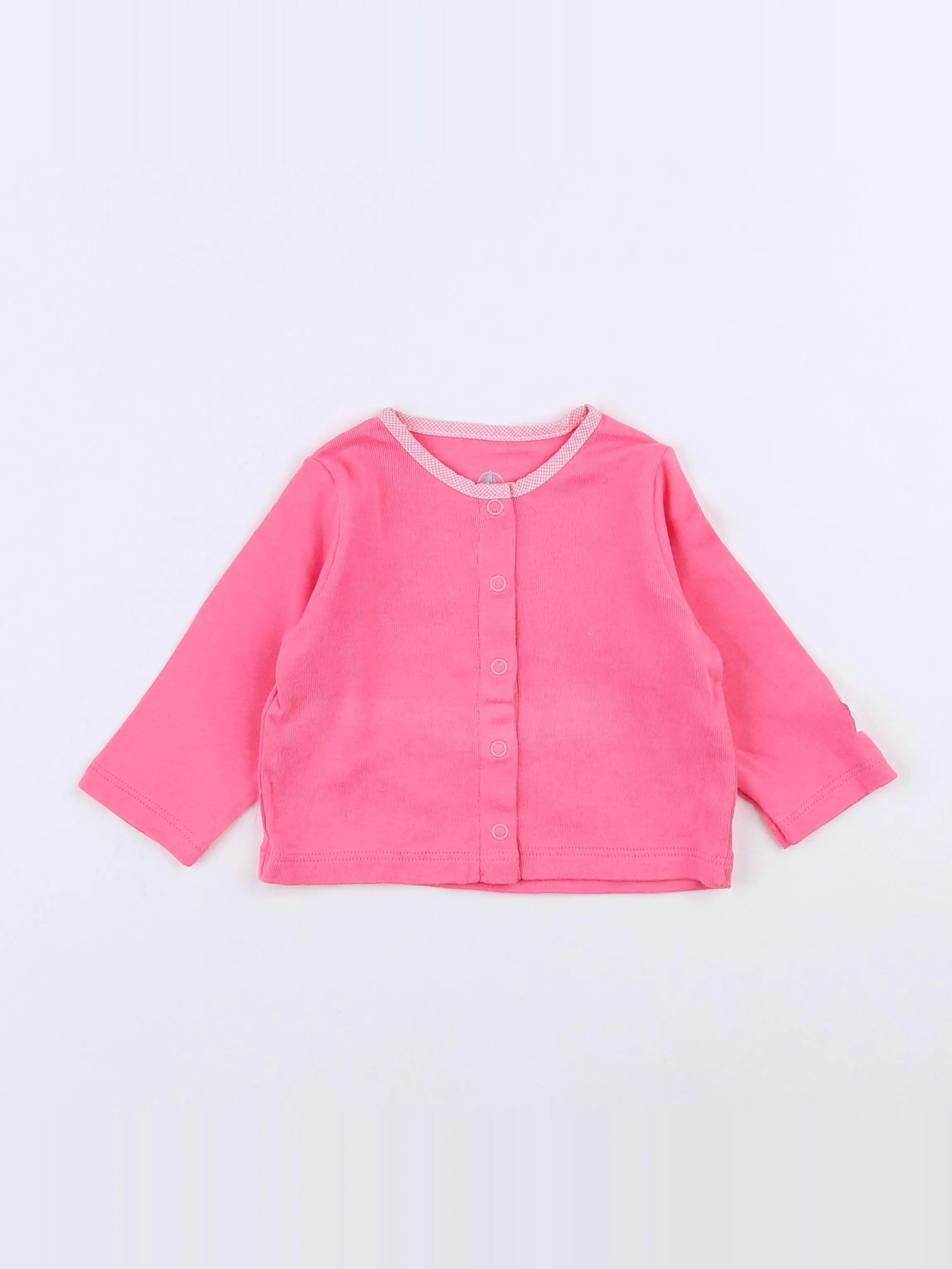 Petit Bateau - tee-shirt rose - 3 mois