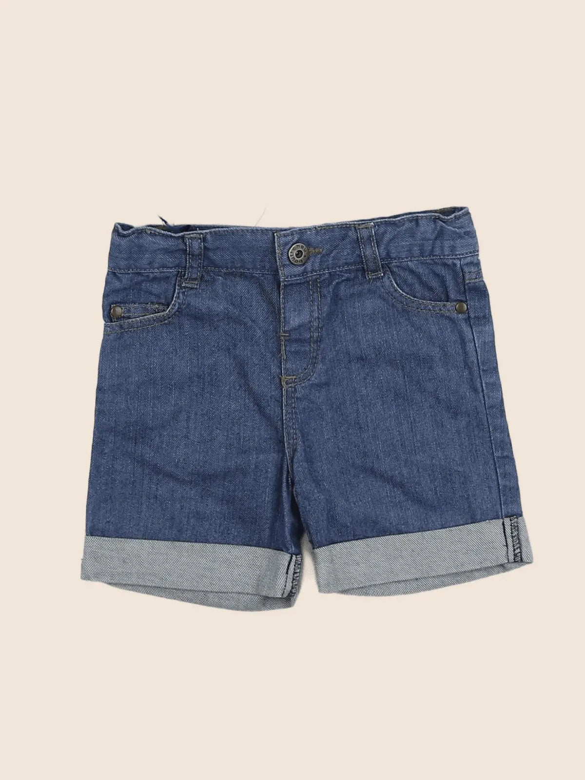 Boutchou - short bleu - 9 mois