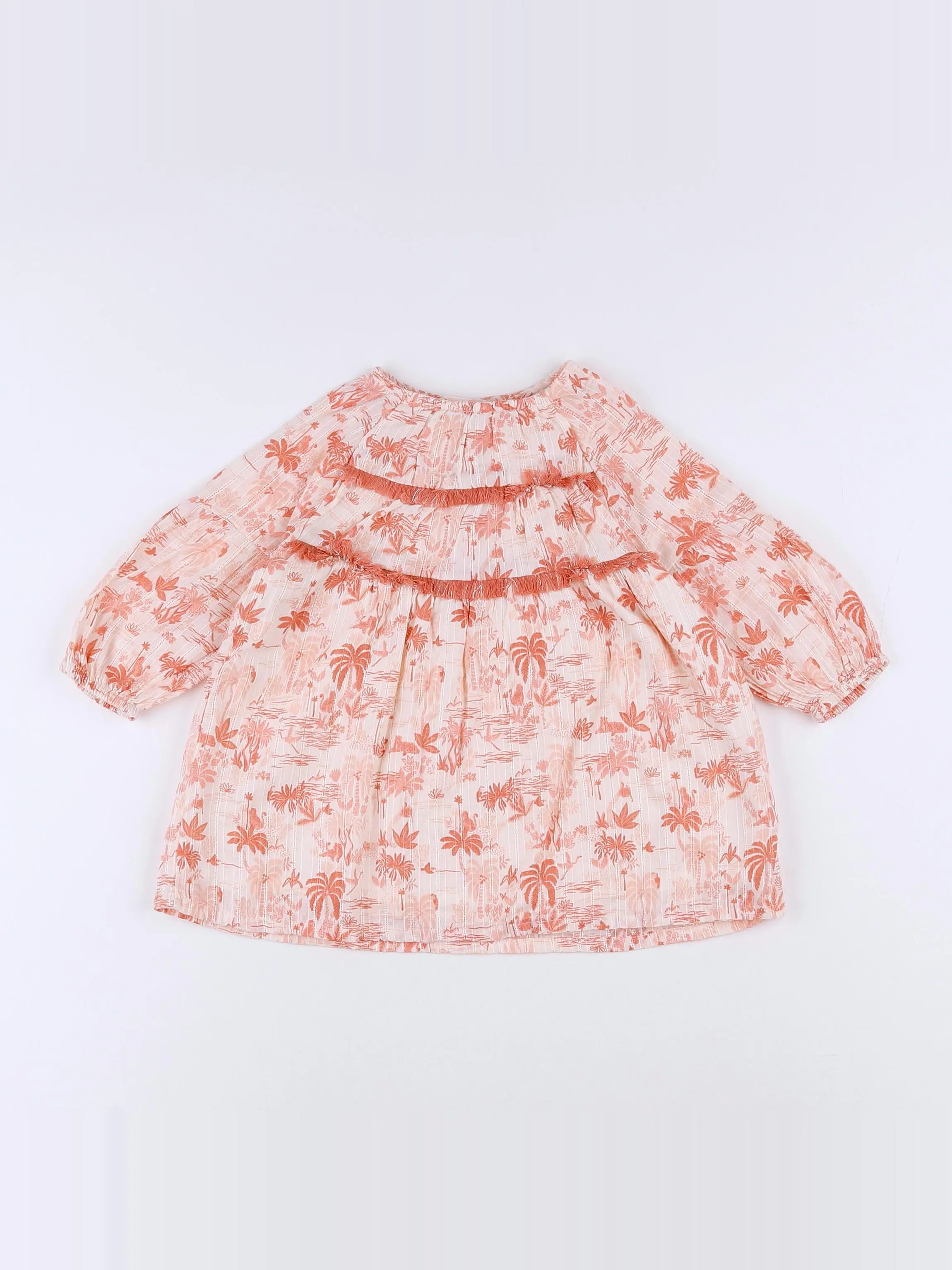 Tape à l'oeil - robe rose - 9 mois