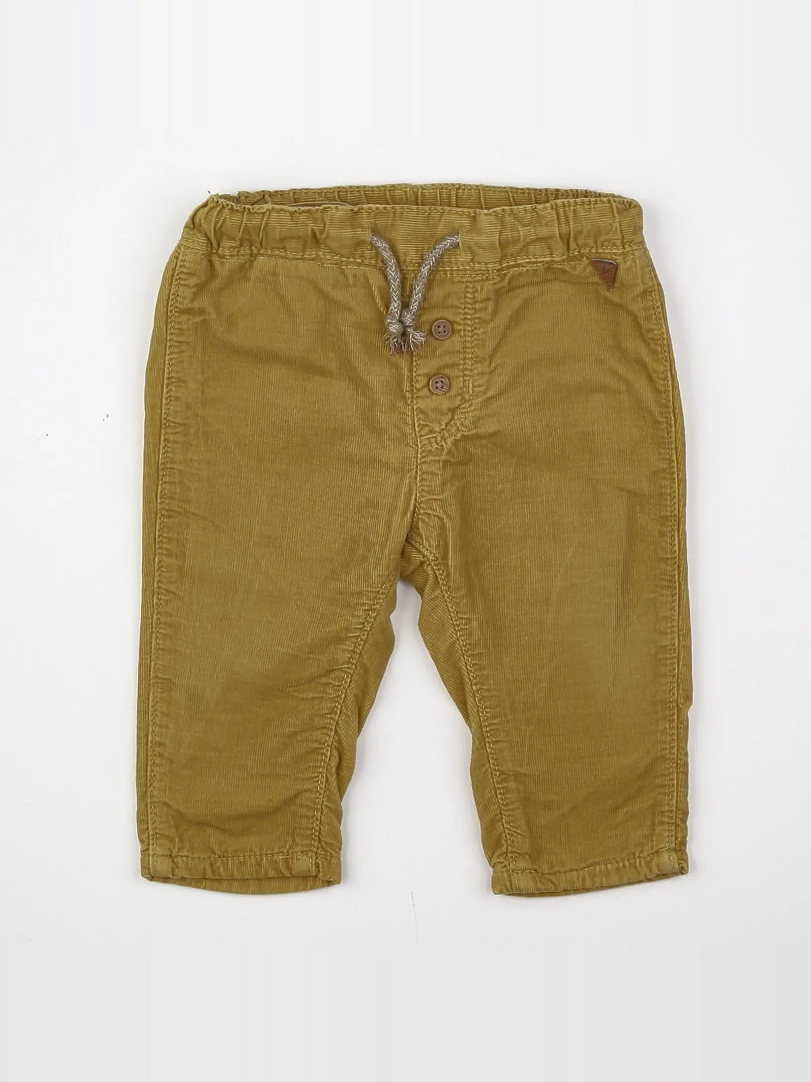 H&M - pantalon jaune - 3/6 mois