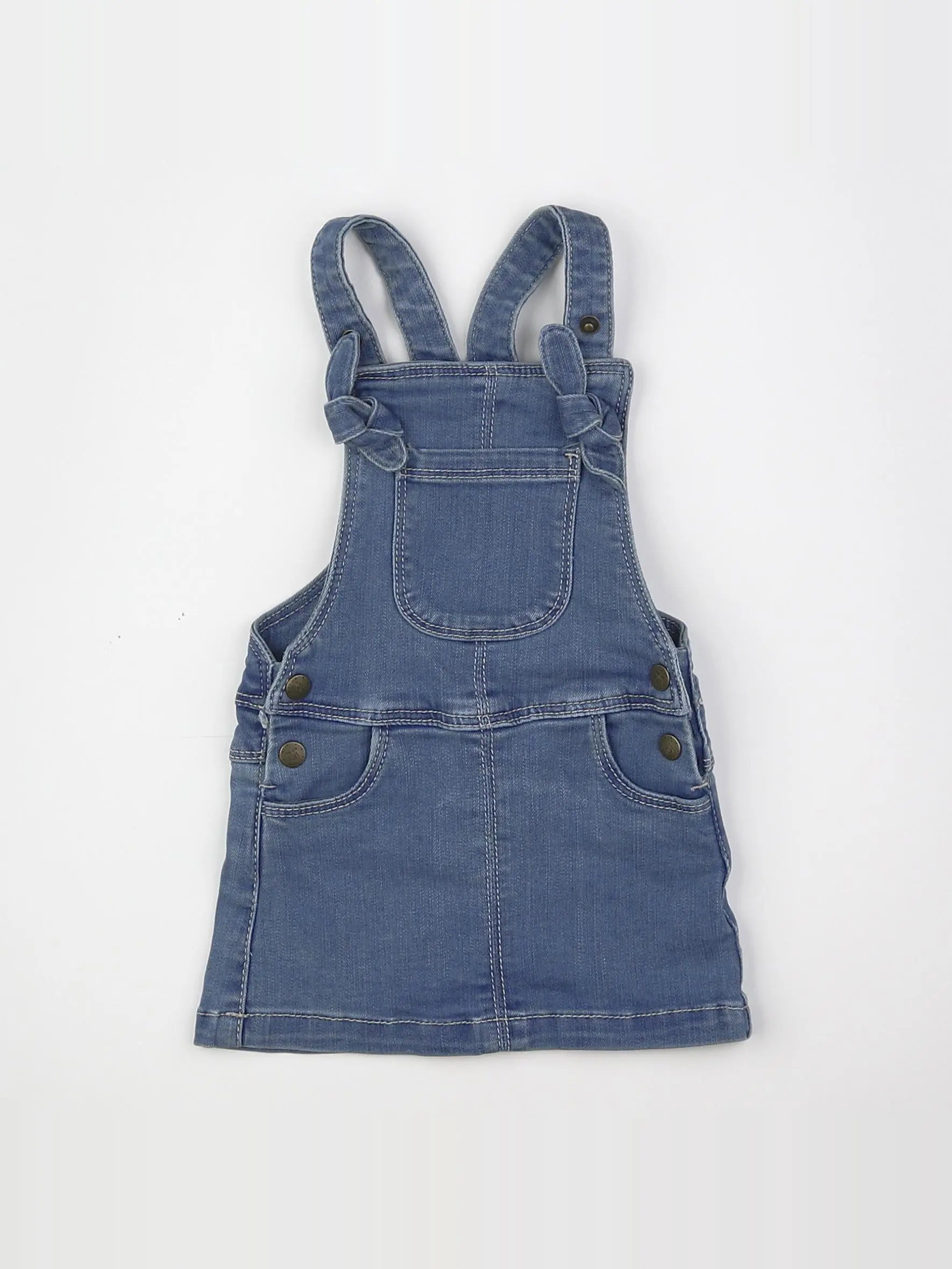 Tape à l'oeil - robe bleu - 12 mois