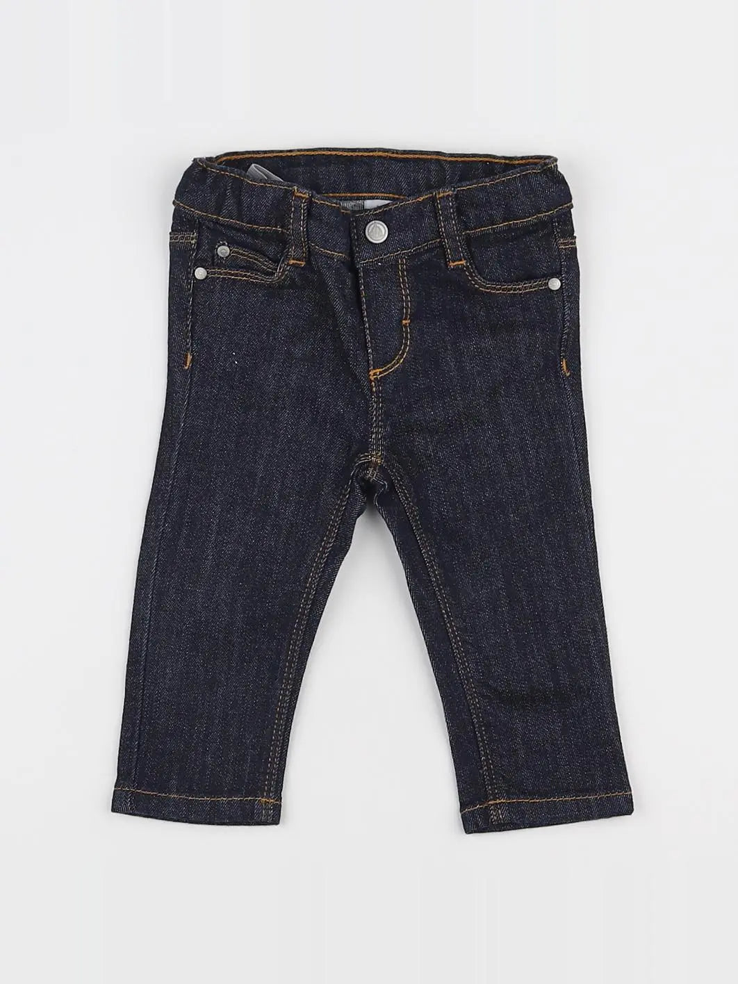 Petit Bateau - jean bleu - 6 mois