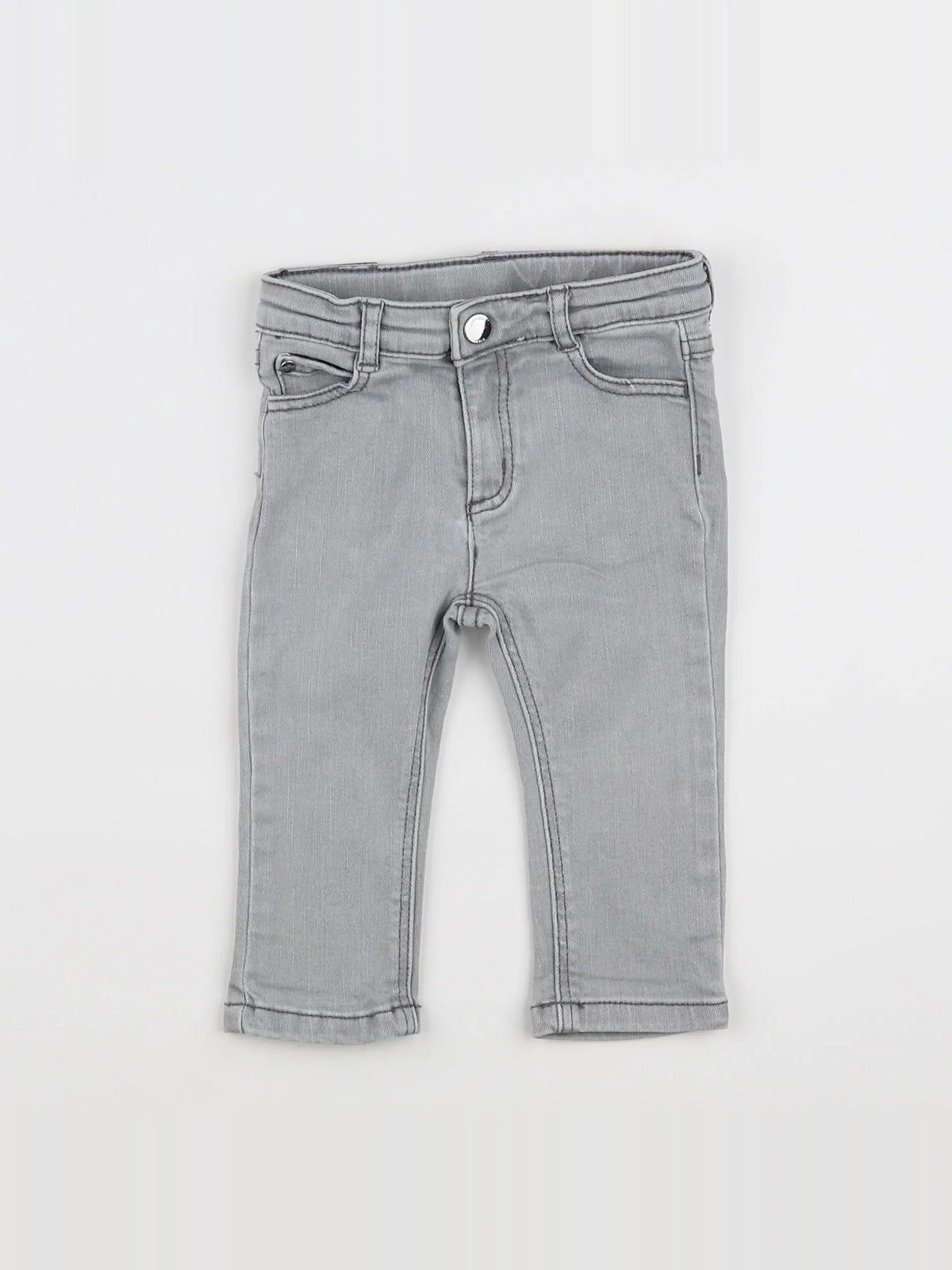Jacadi - jean gris - 12 mois