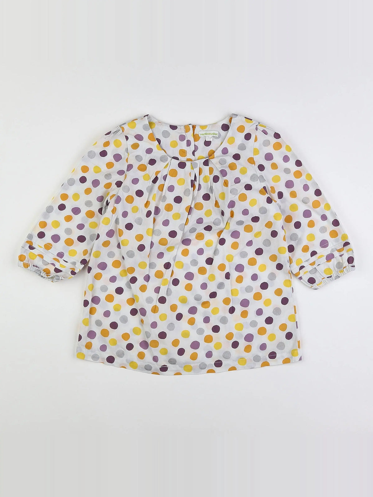 Vertbaudet - blouse multicolore - 8 ans