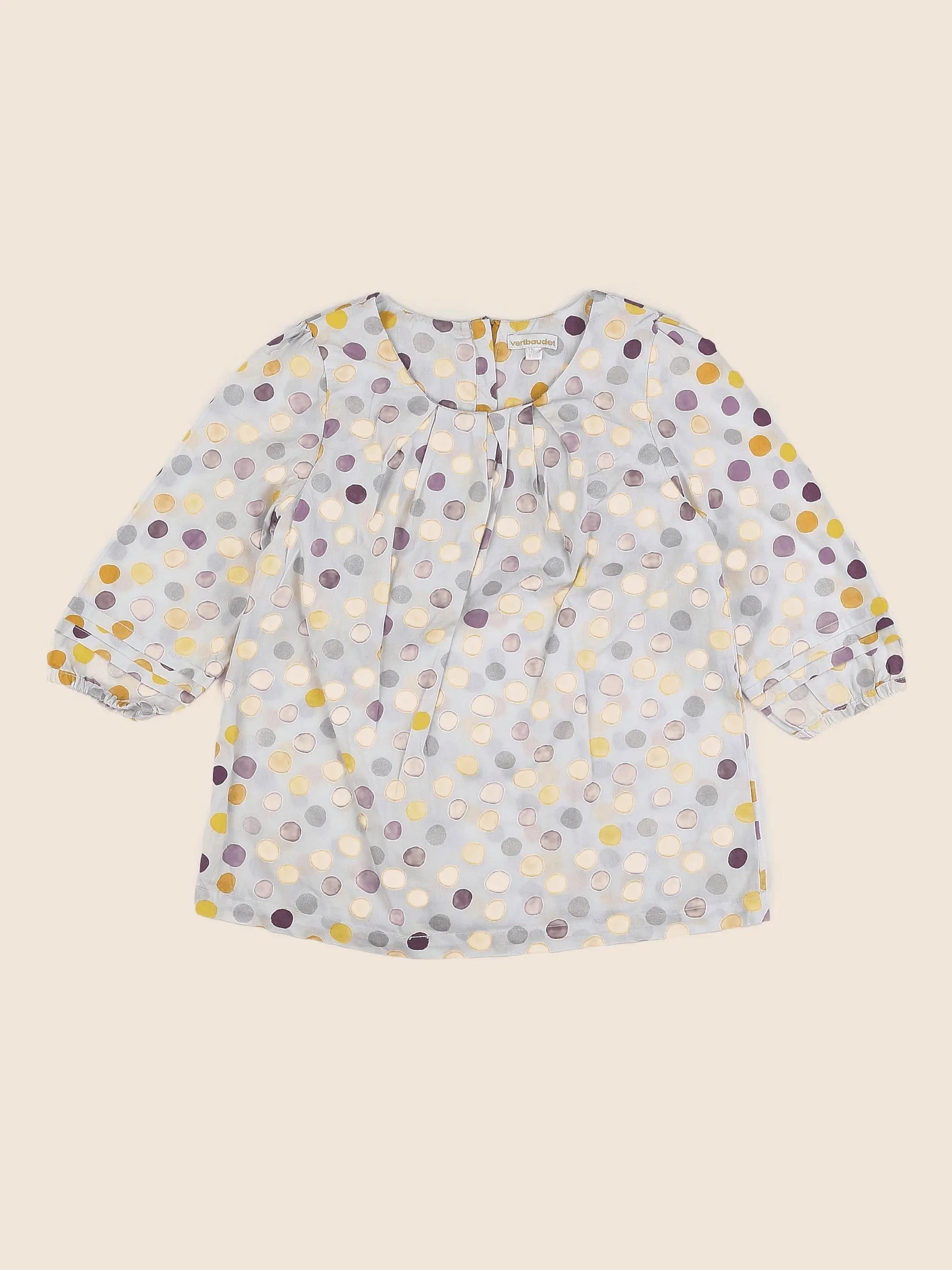 Vertbaudet - blouse multicolore - 8 ans