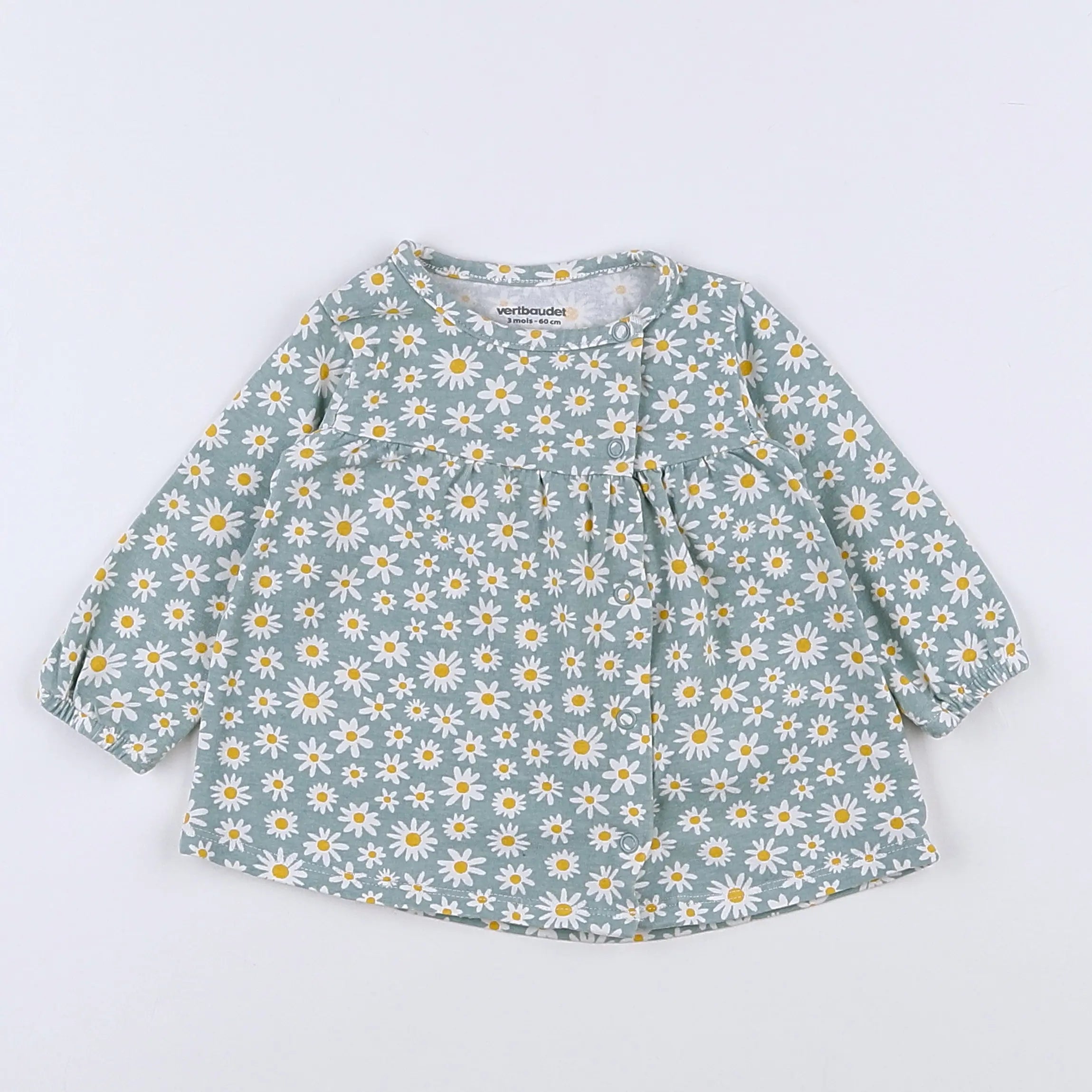 Vertbaudet - robe multicolore - 3 mois