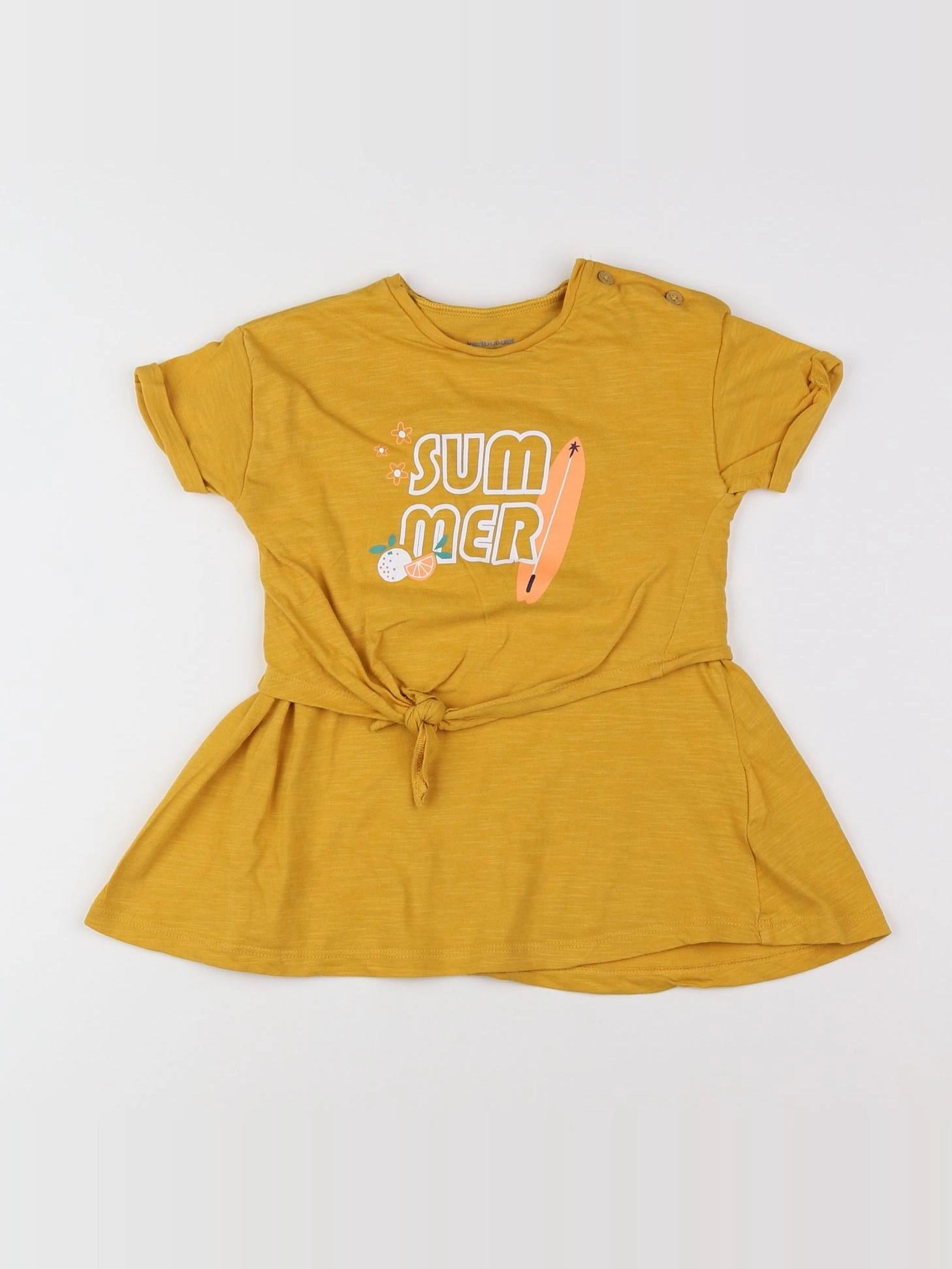 Vertbaudet - robe jaune - 2 ans