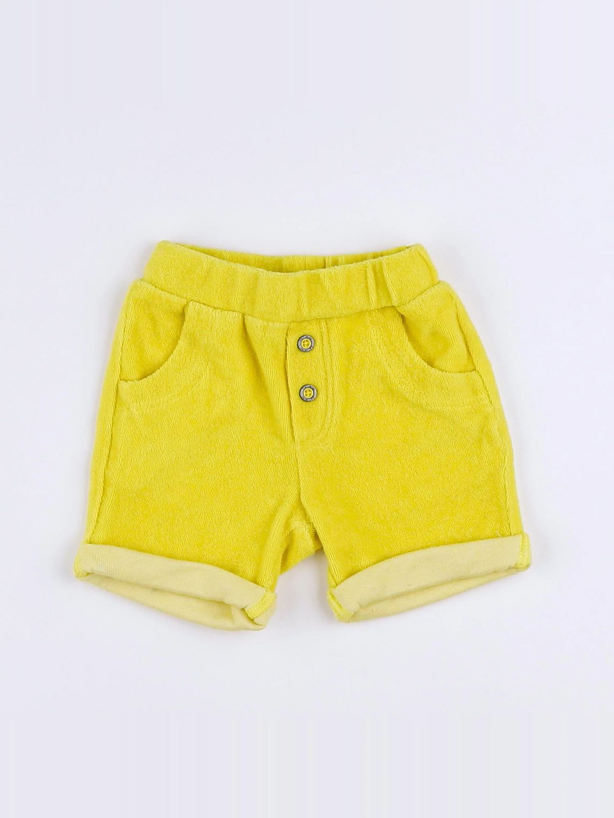 Catimini - short jaune - 3 mois