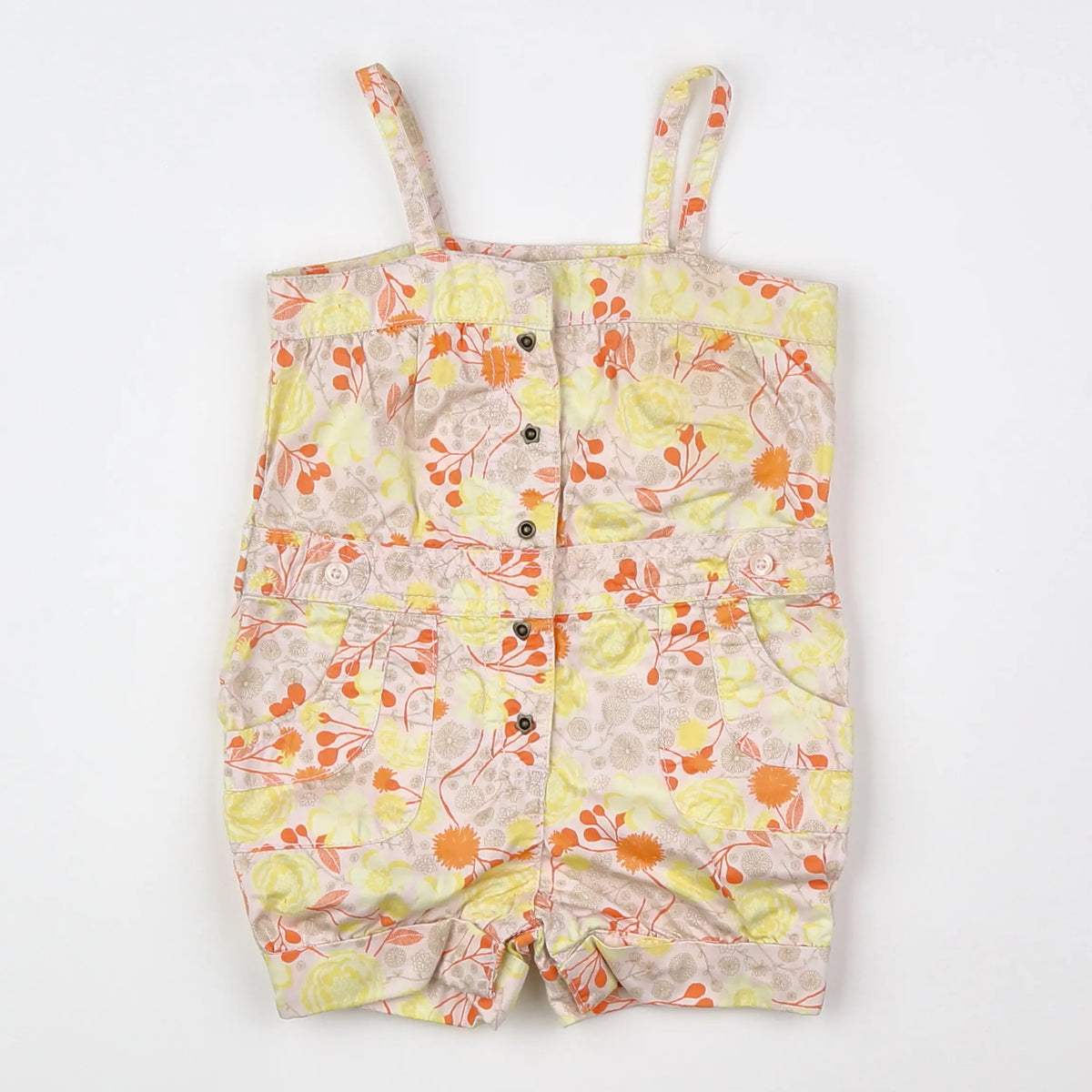 Vertbaudet - salopette multicolore - 12 mois