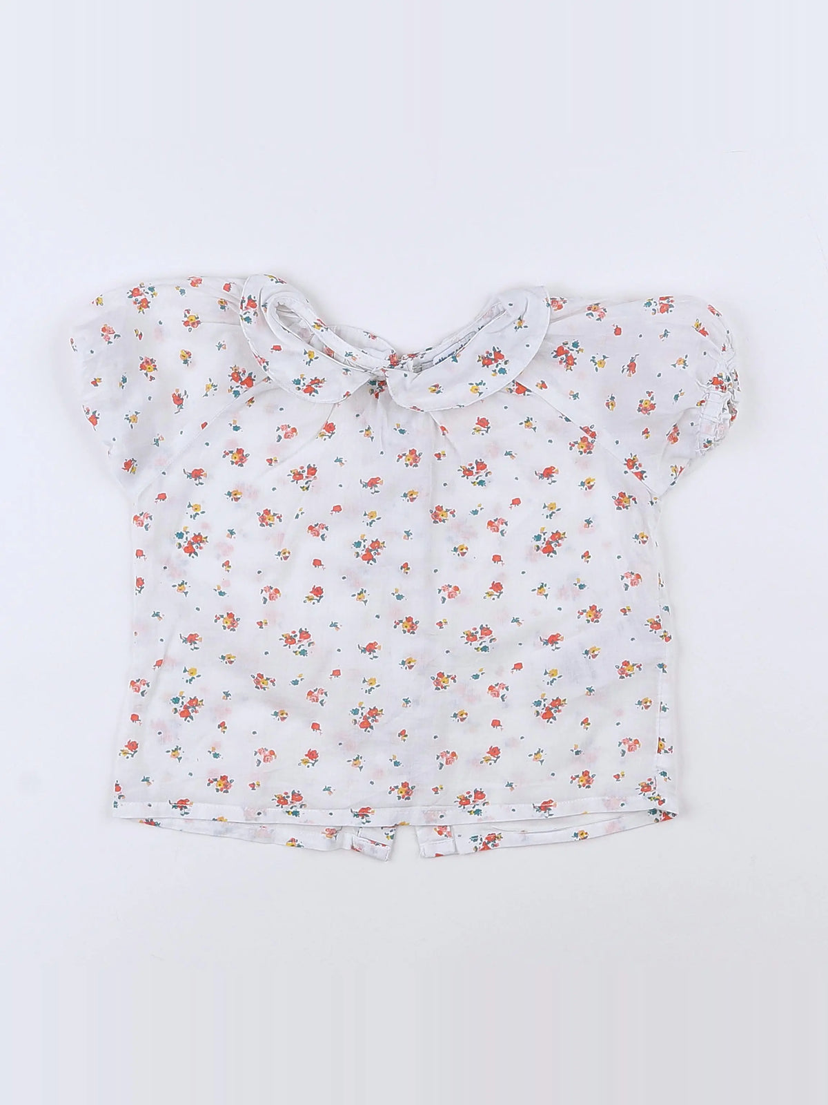 Vertbaudet - blouse blanc - 18 mois