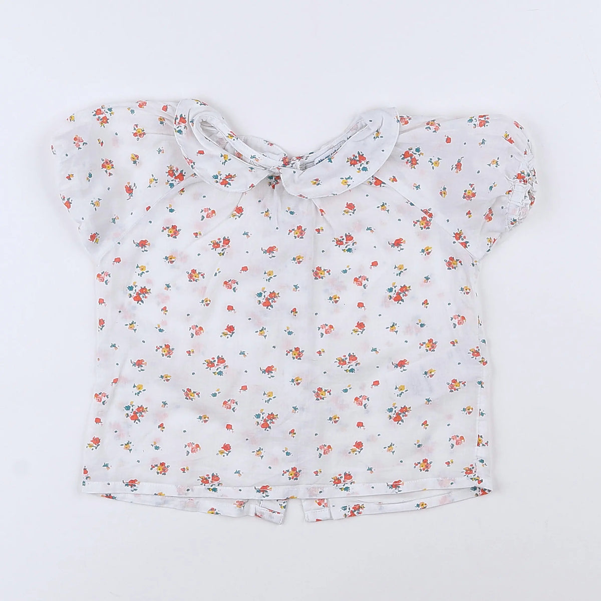 Vertbaudet - blouse blanc - 18 mois