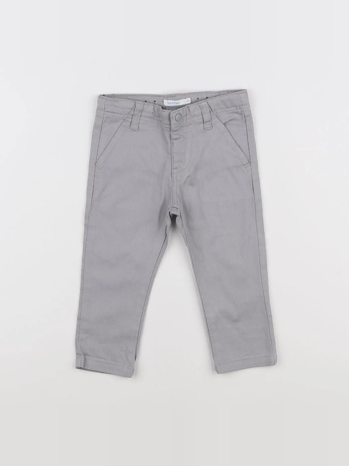 Boutchou - pantalon gris - 12 mois