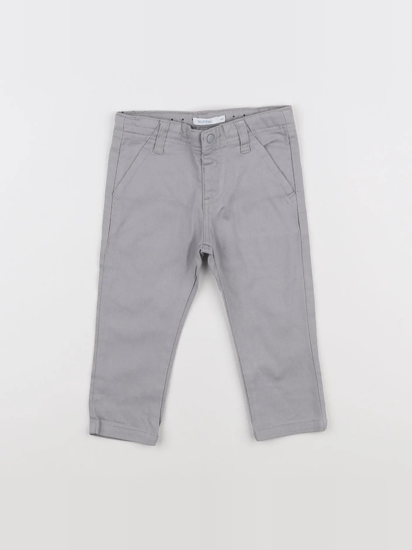 Boutchou - pantalon gris - 12 mois