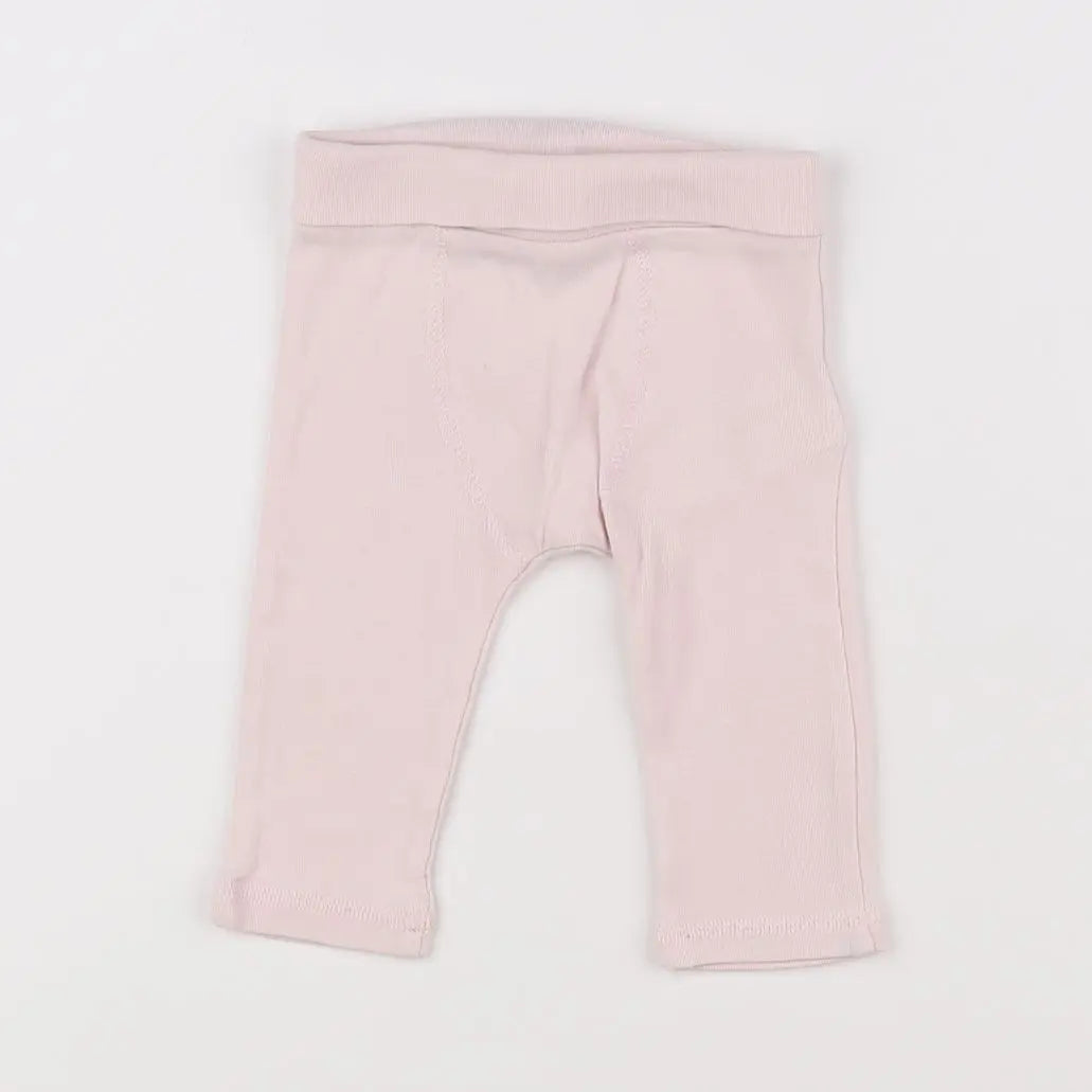 Vertbaudet - legging rose - 6 mois