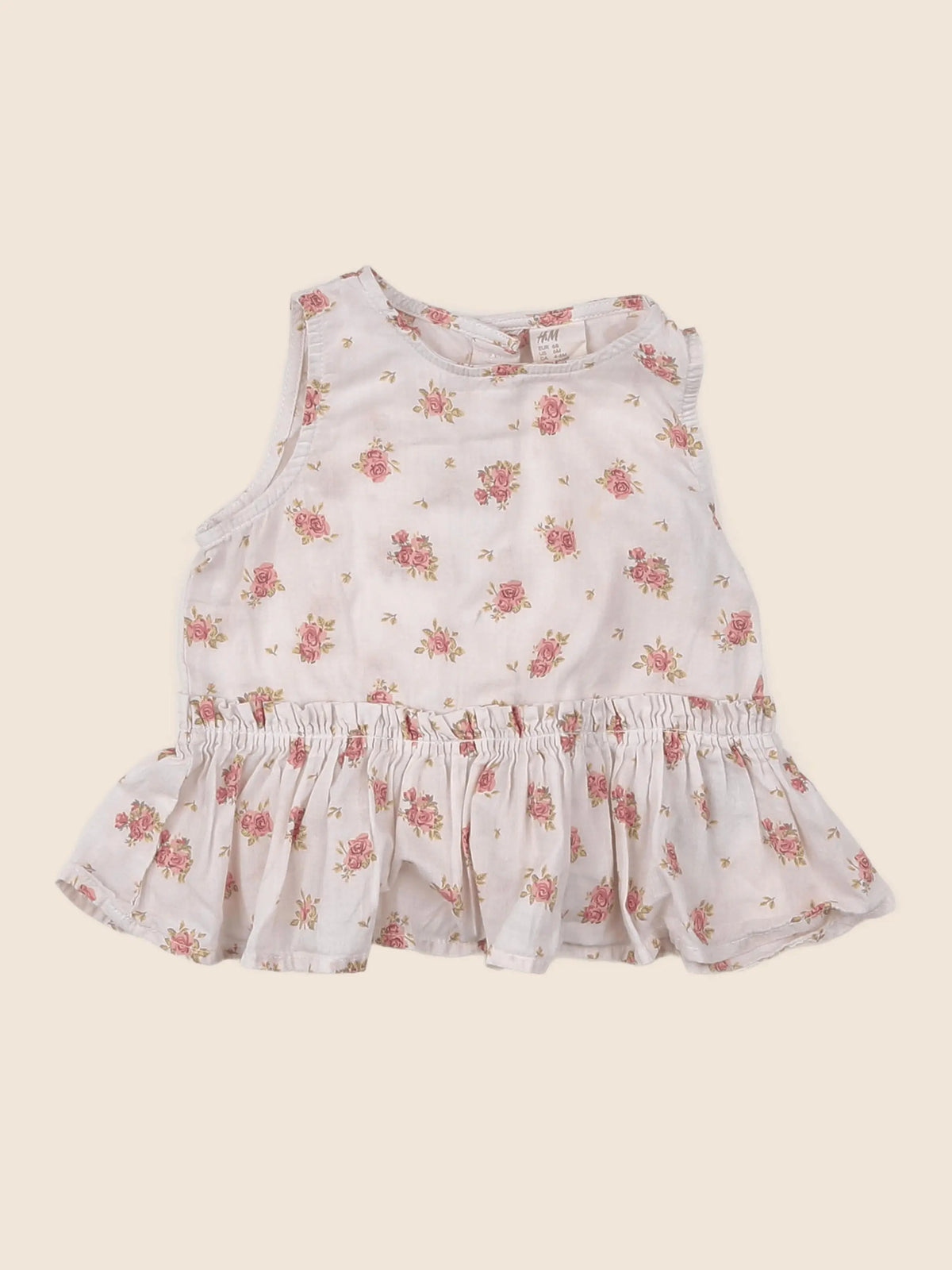 H&M - robe multicolore - 6 mois