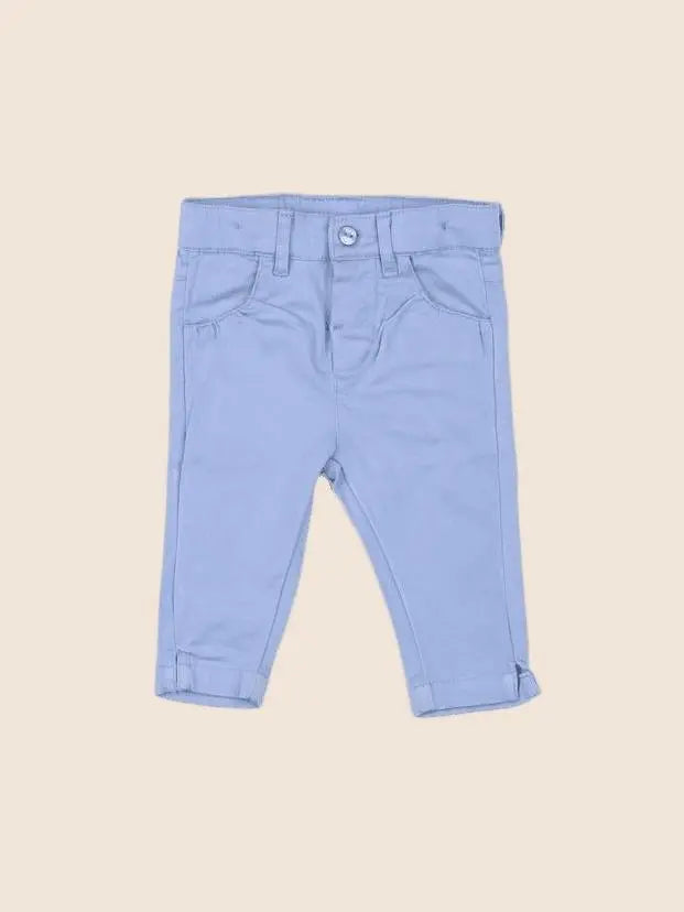 Vertbaudet - pantalon bleu - 3 mois