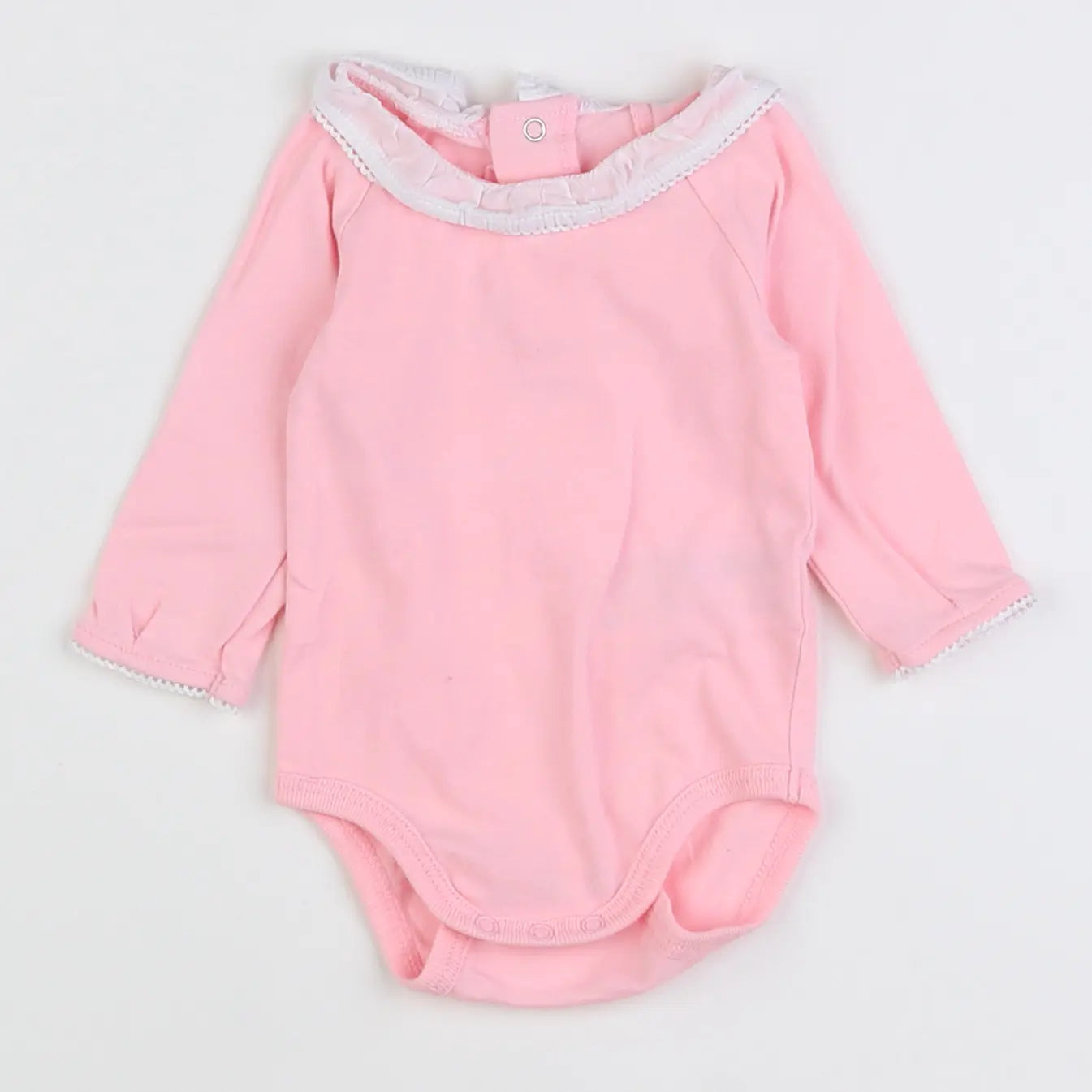 Vertbaudet - body vetement rose - 3 mois