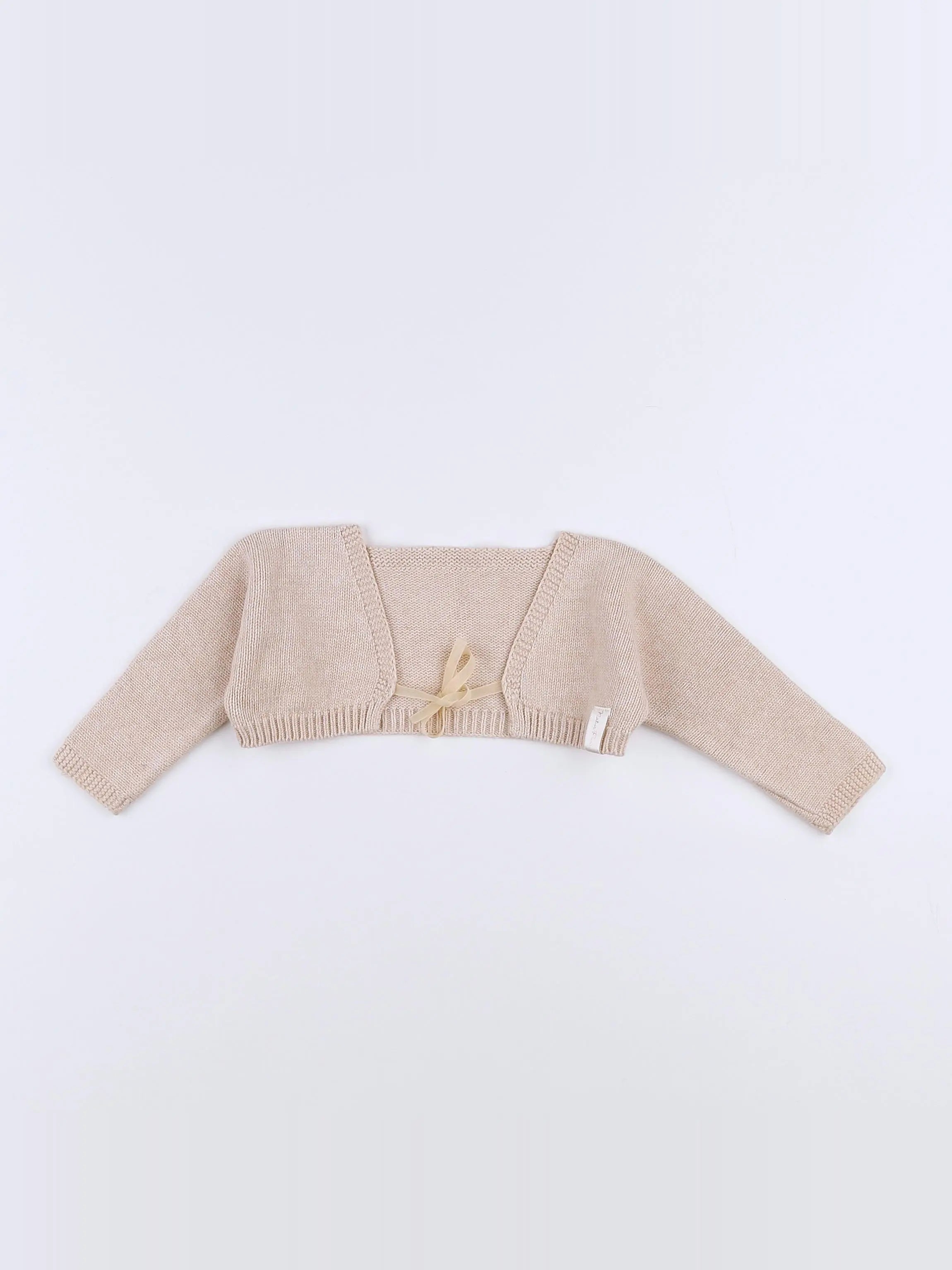 Naturapura - gilet beige - 12 mois