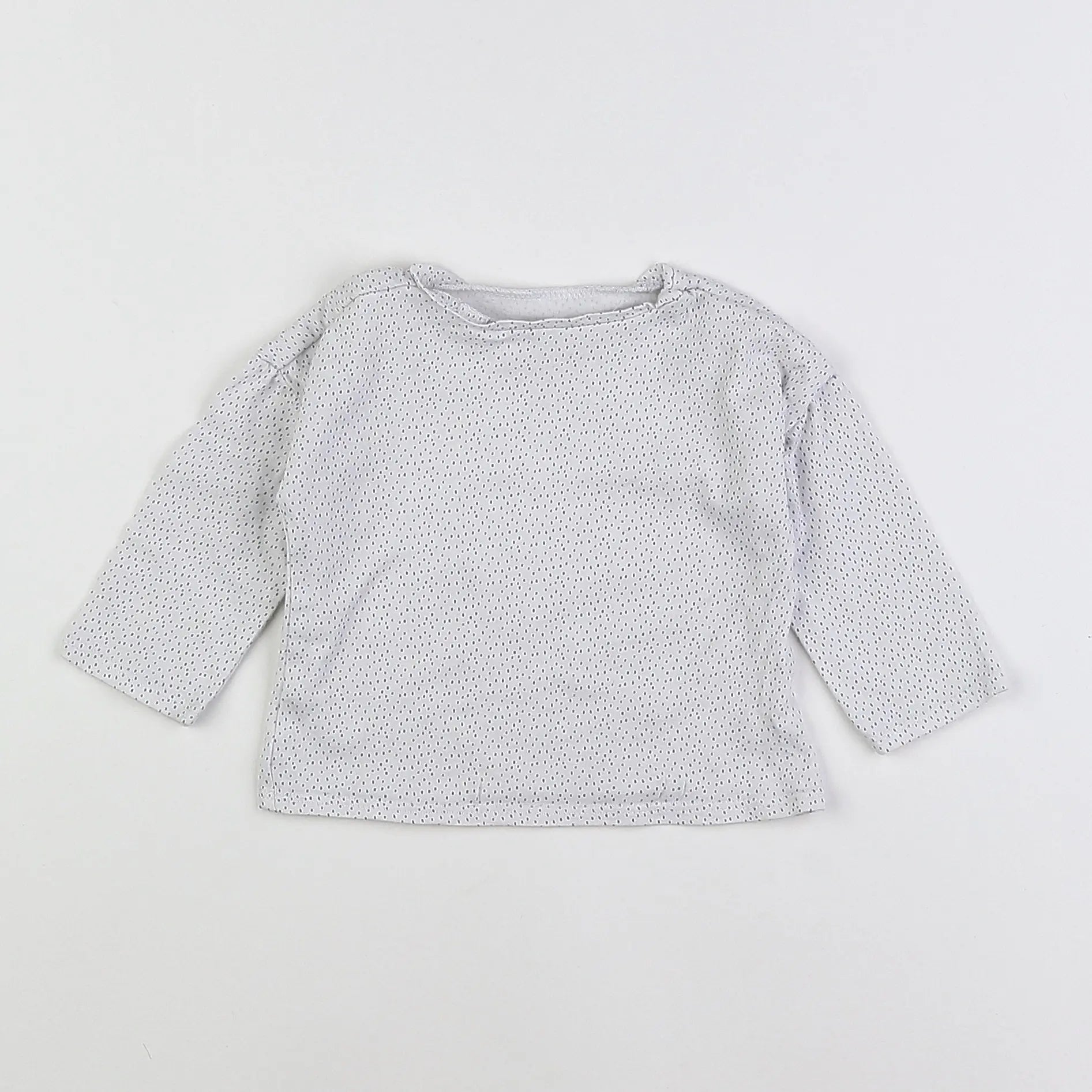 Vertbaudet - tee-shirt blanc - 6 mois