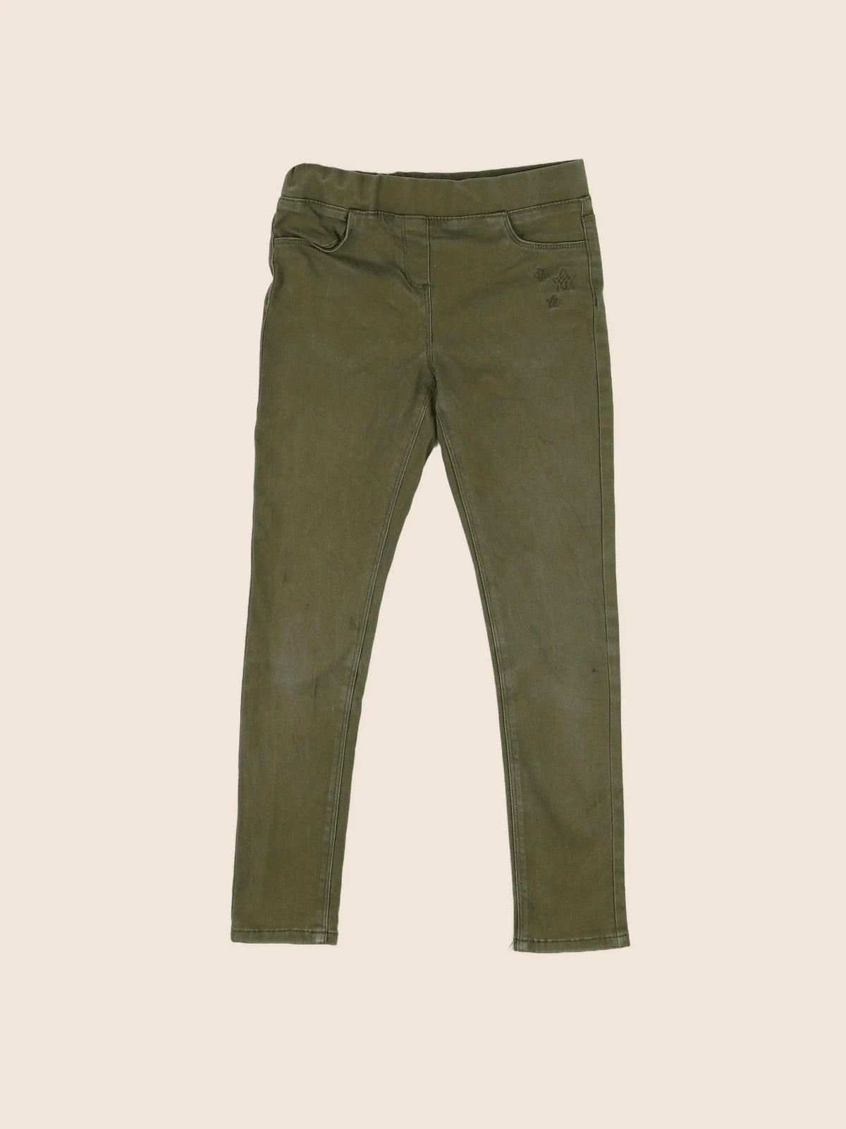 Vertbaudet - jegging vert - 9 ans