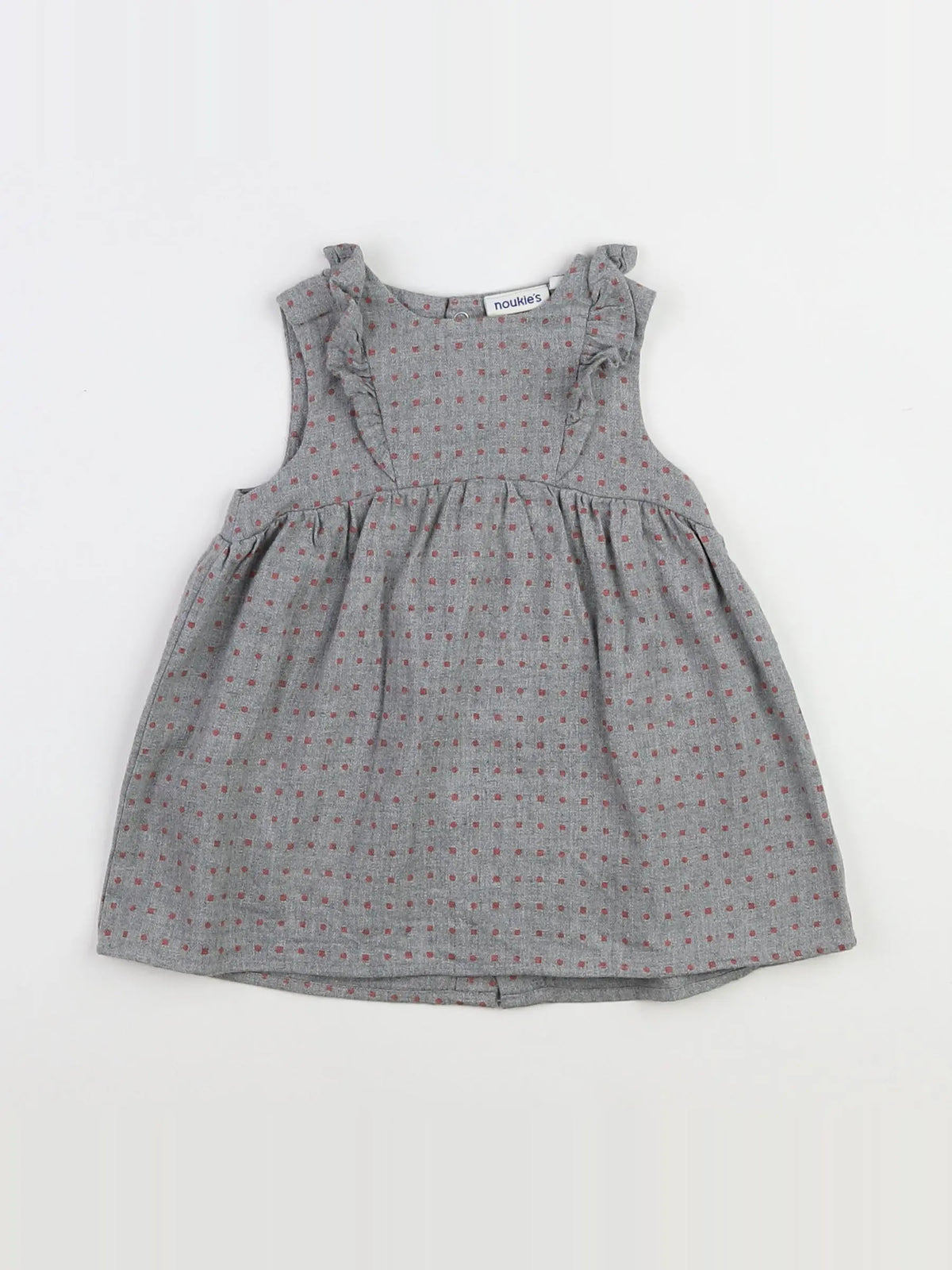 Noukie's - robe gris - 6 mois