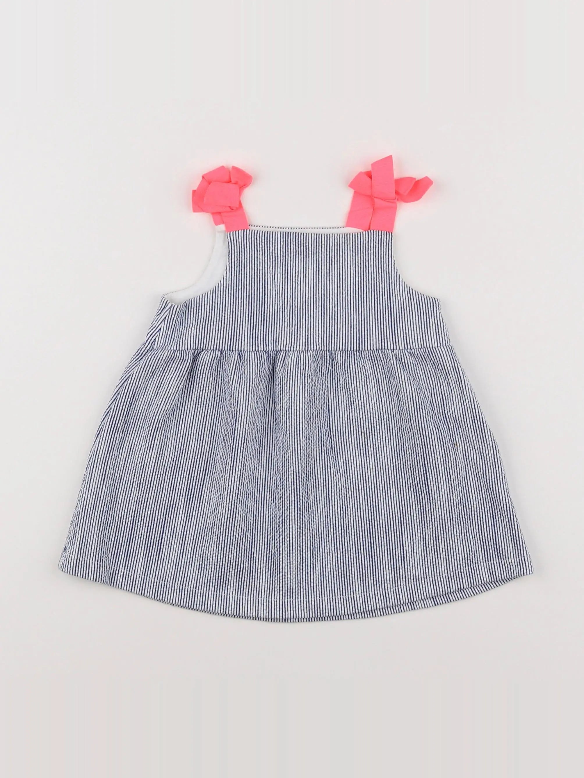 Zara - robe bleu - 9/12 mois