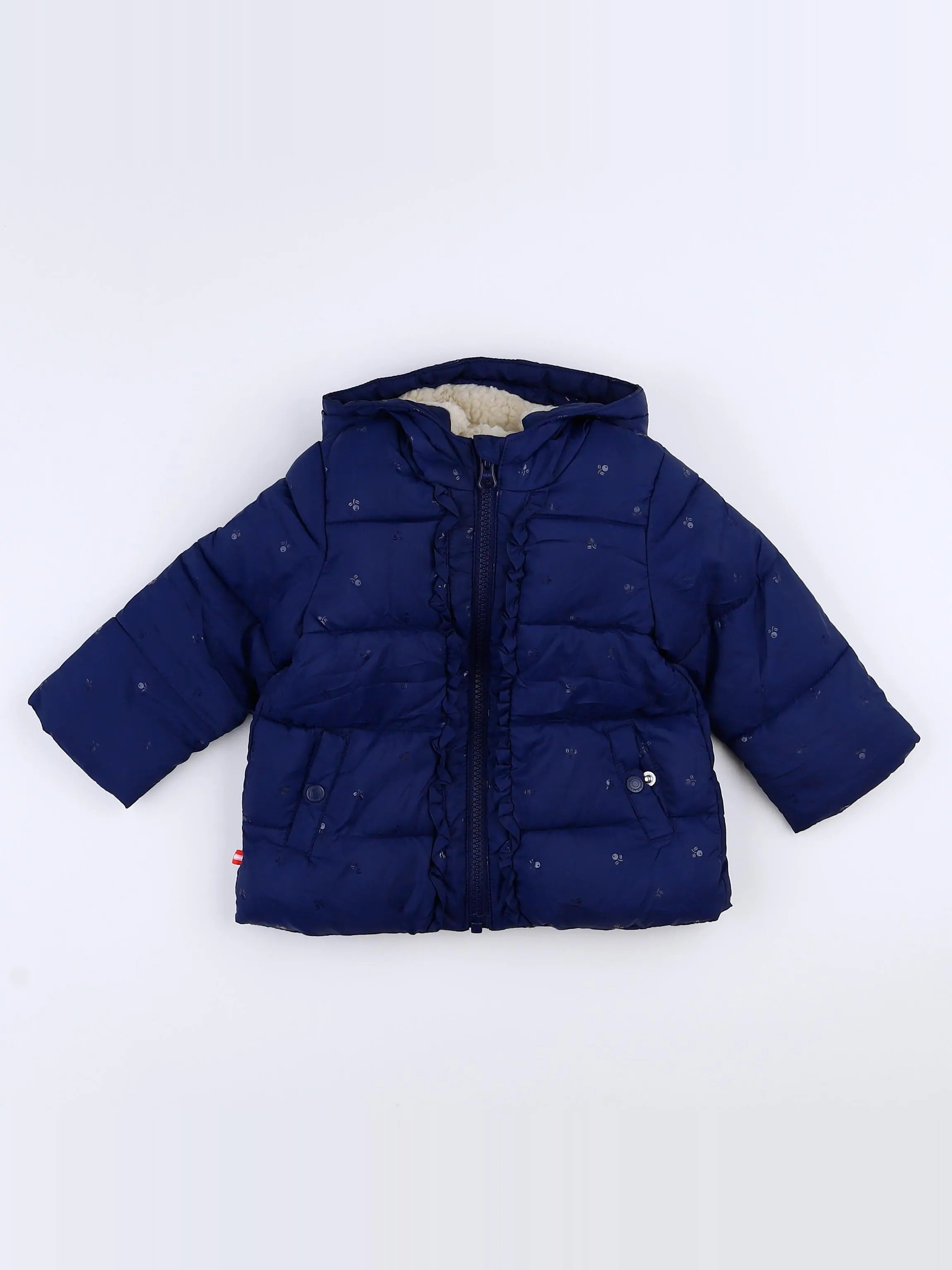 Cadet Rousselle - doudoune bleu - 12 mois