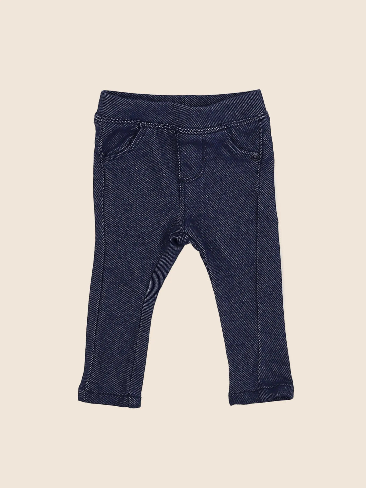 Vertbaudet - jegging bleu - 3 mois