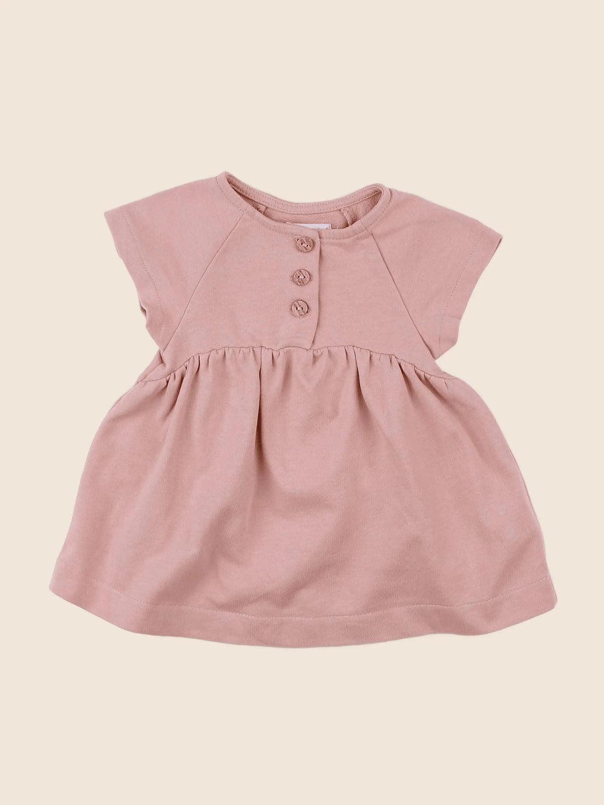 Vertbaudet - robe rose - 3 mois