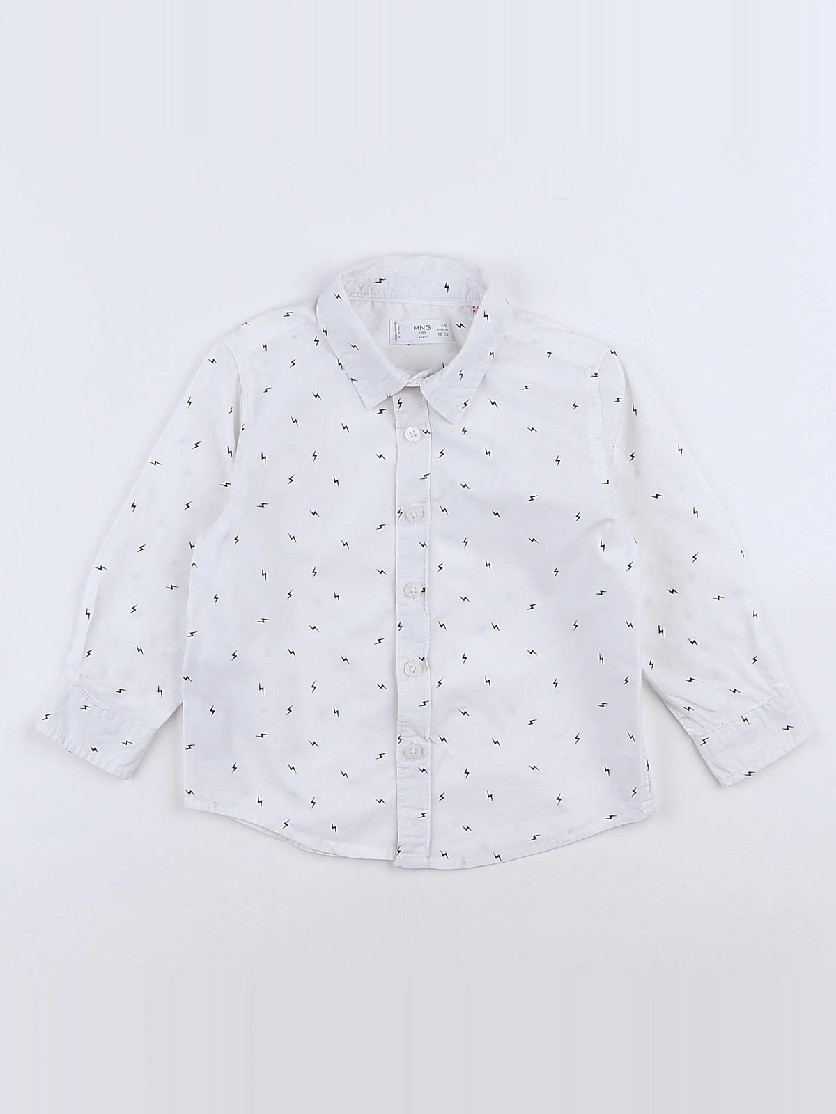 Mango - chemise blanc - 12/18 mois