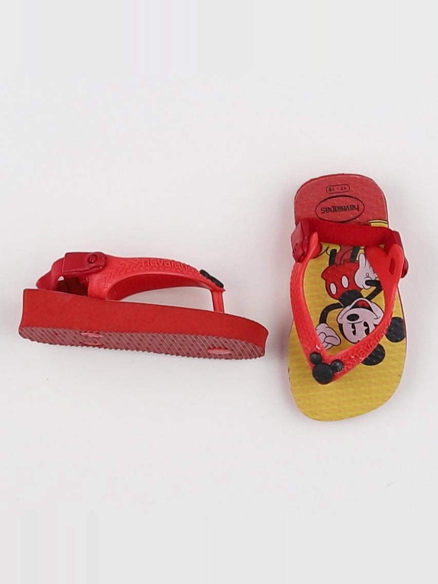 Havaianas - tongs rouge - pointure 17/18