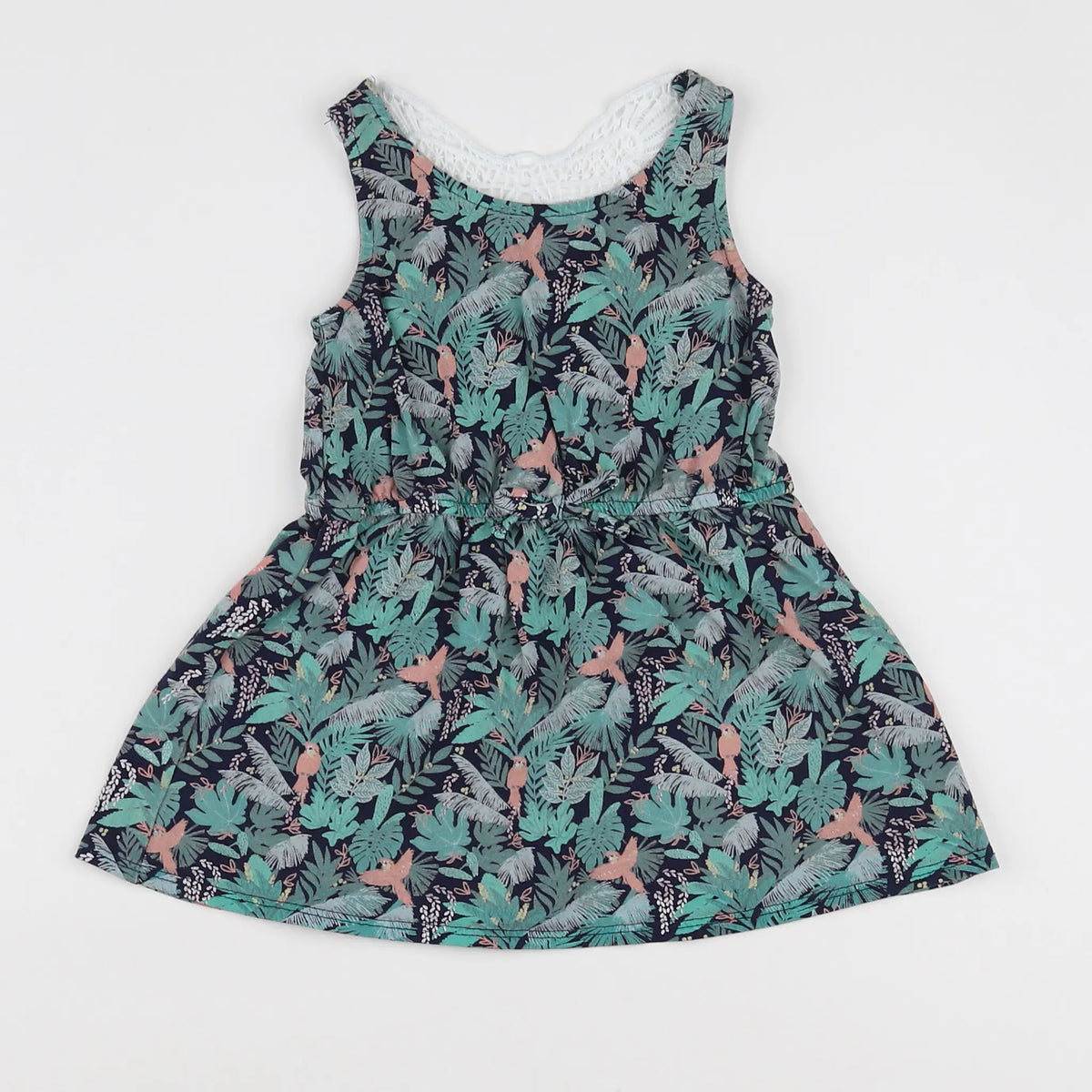 Vertbaudet - robe multicolore - 2 ans